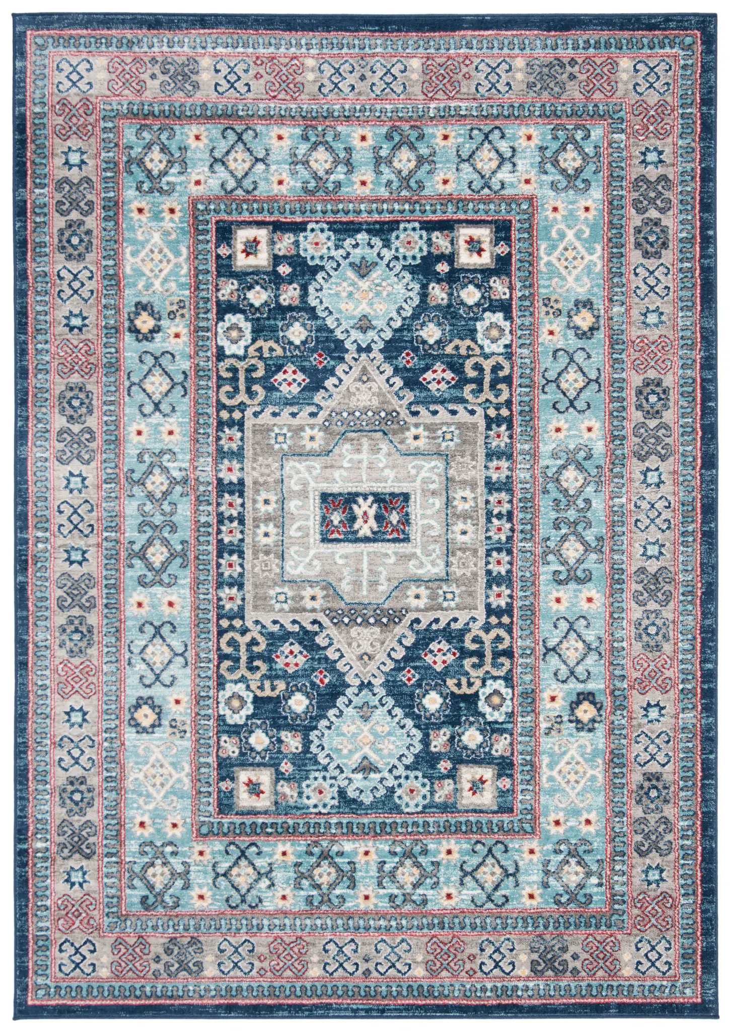 Kazak Tribal Medallion Rug