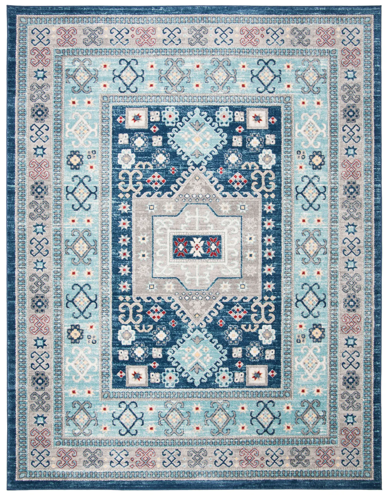 Kazak Tribal Medallion Rug