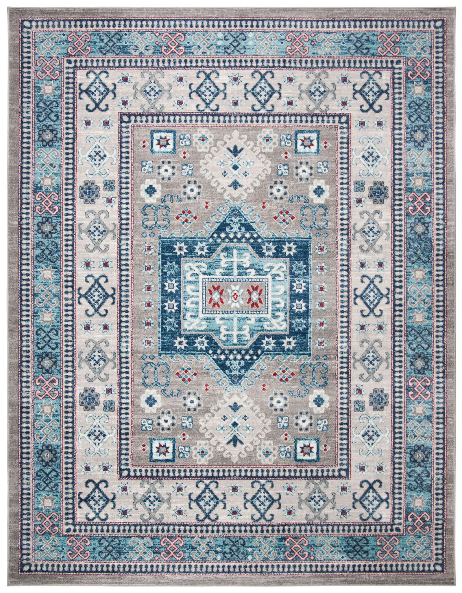 Kazak Tribal Medallion Rug