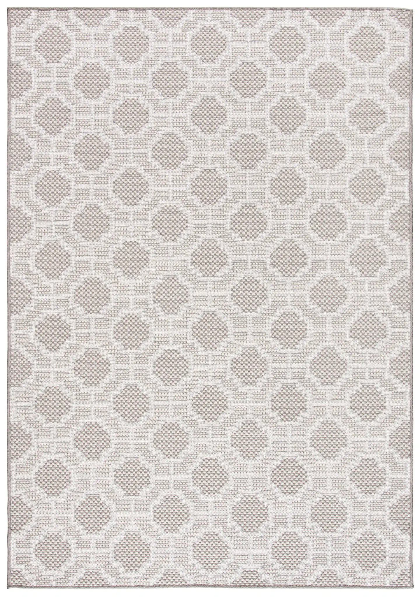 Lakeside Honeycomb Lattice Outdoor Rug