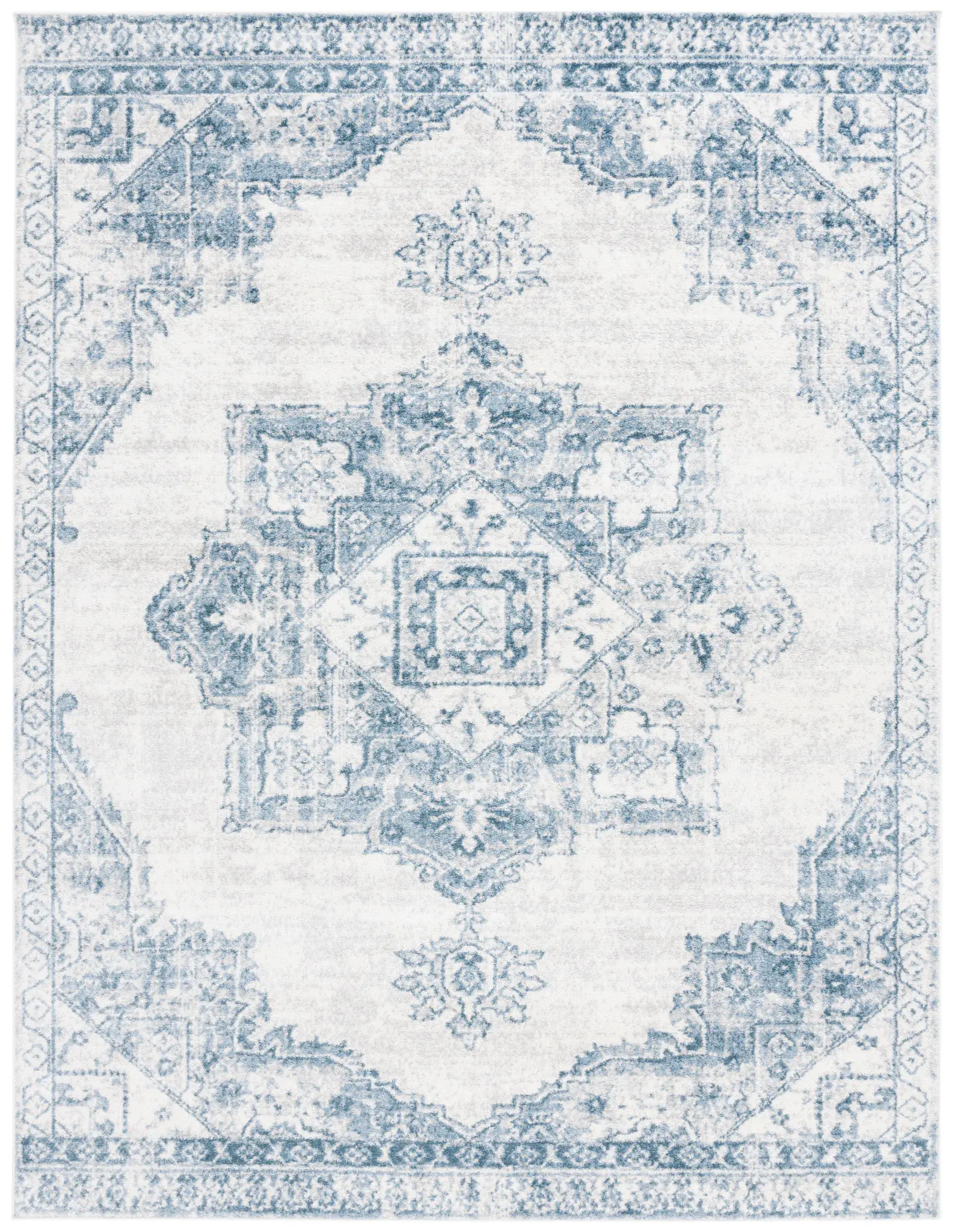 Layla Distressed Medallion Rug