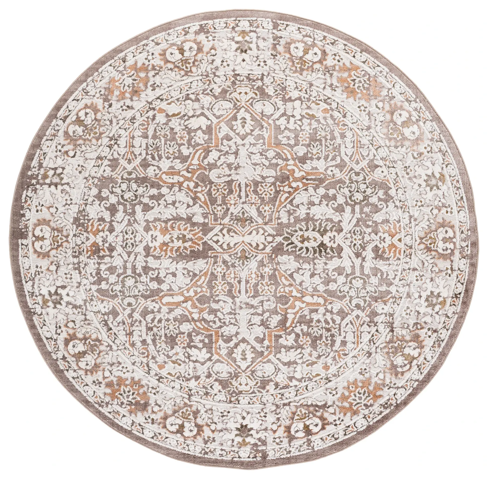 Leonette Distressed Medallion Rug