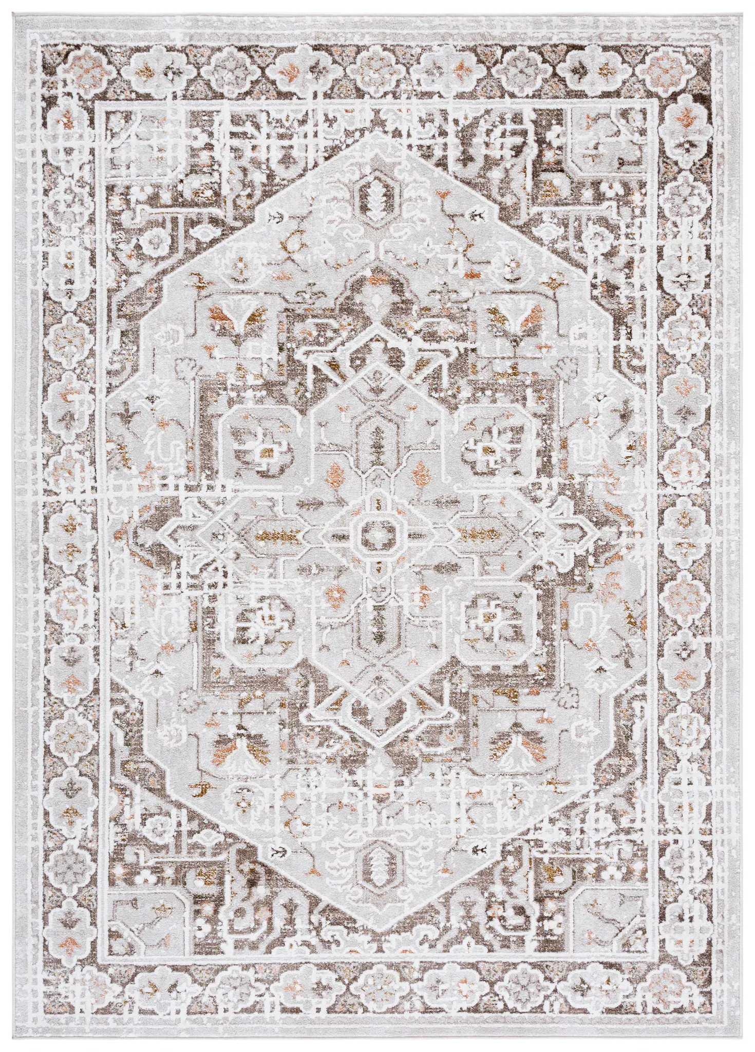 Leonette Medallion Border Rug