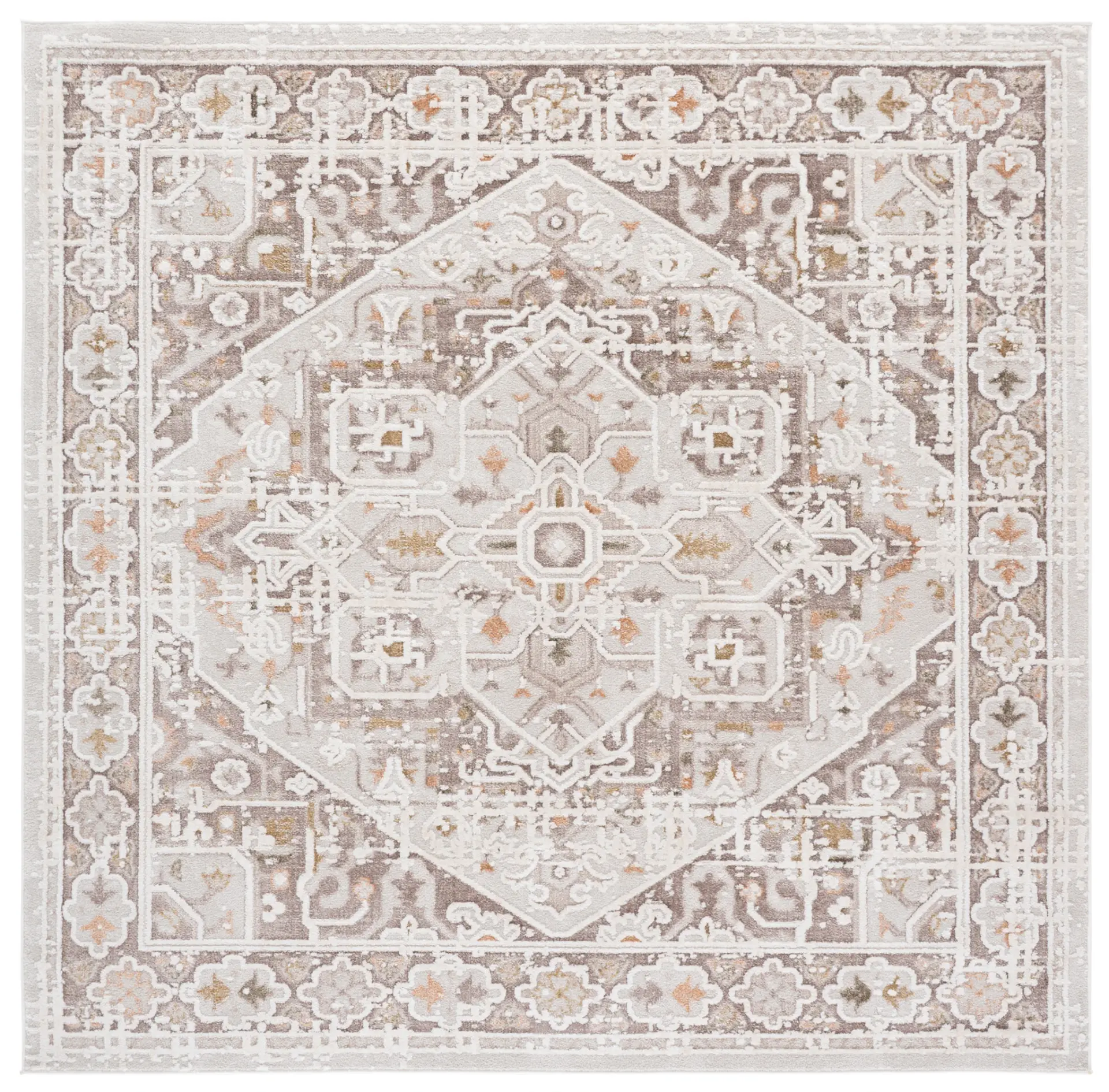 Leonette Medallion Border Rug