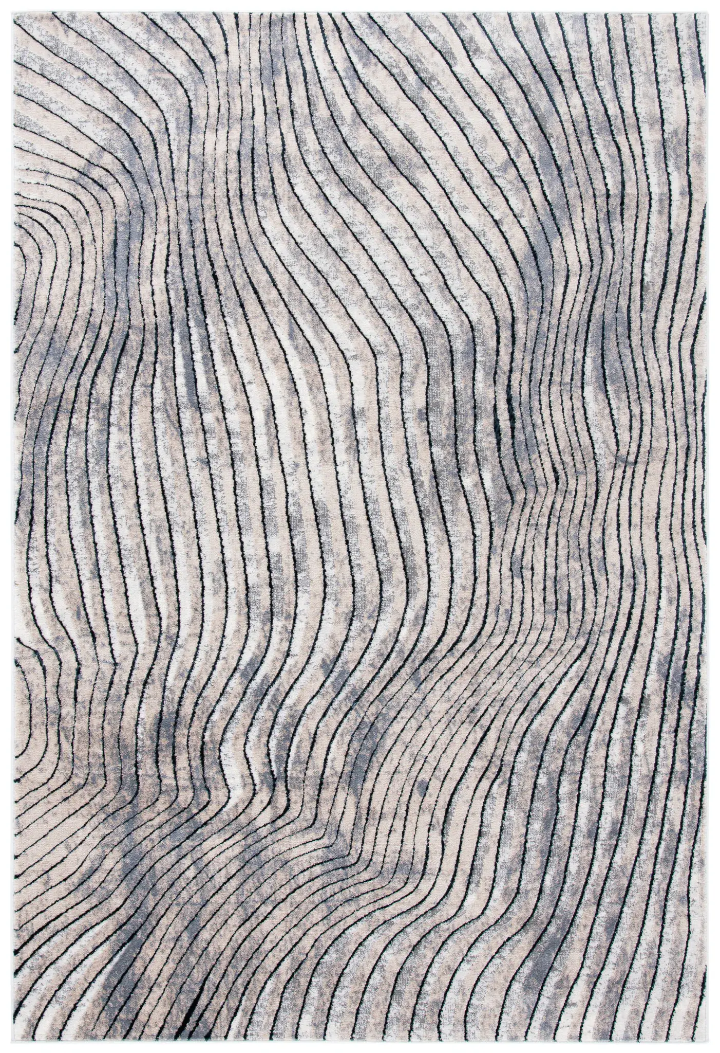 Lagoon Contour Stripe Rug