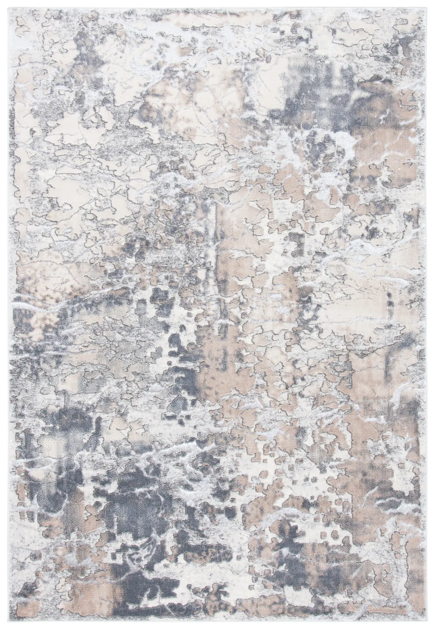 Lagoon Elysian Abstract Marble Rug
