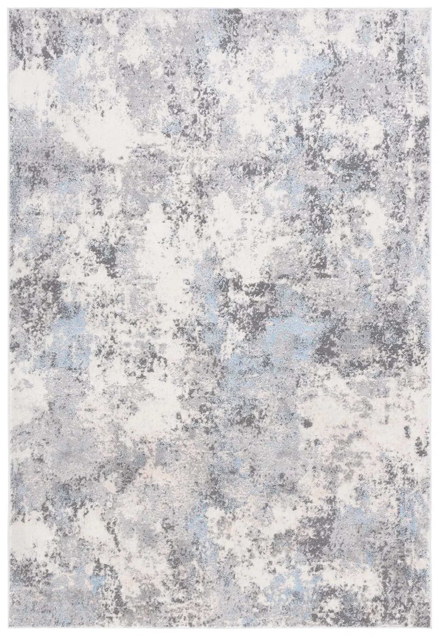 Lagoon Abstract Mottled Rug