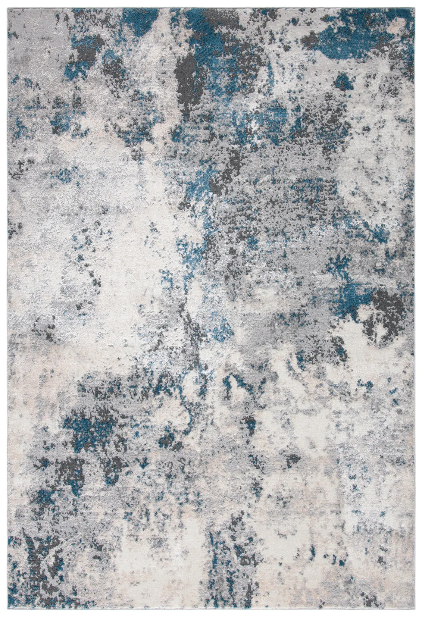 Lagoon Abstract Wash Rug