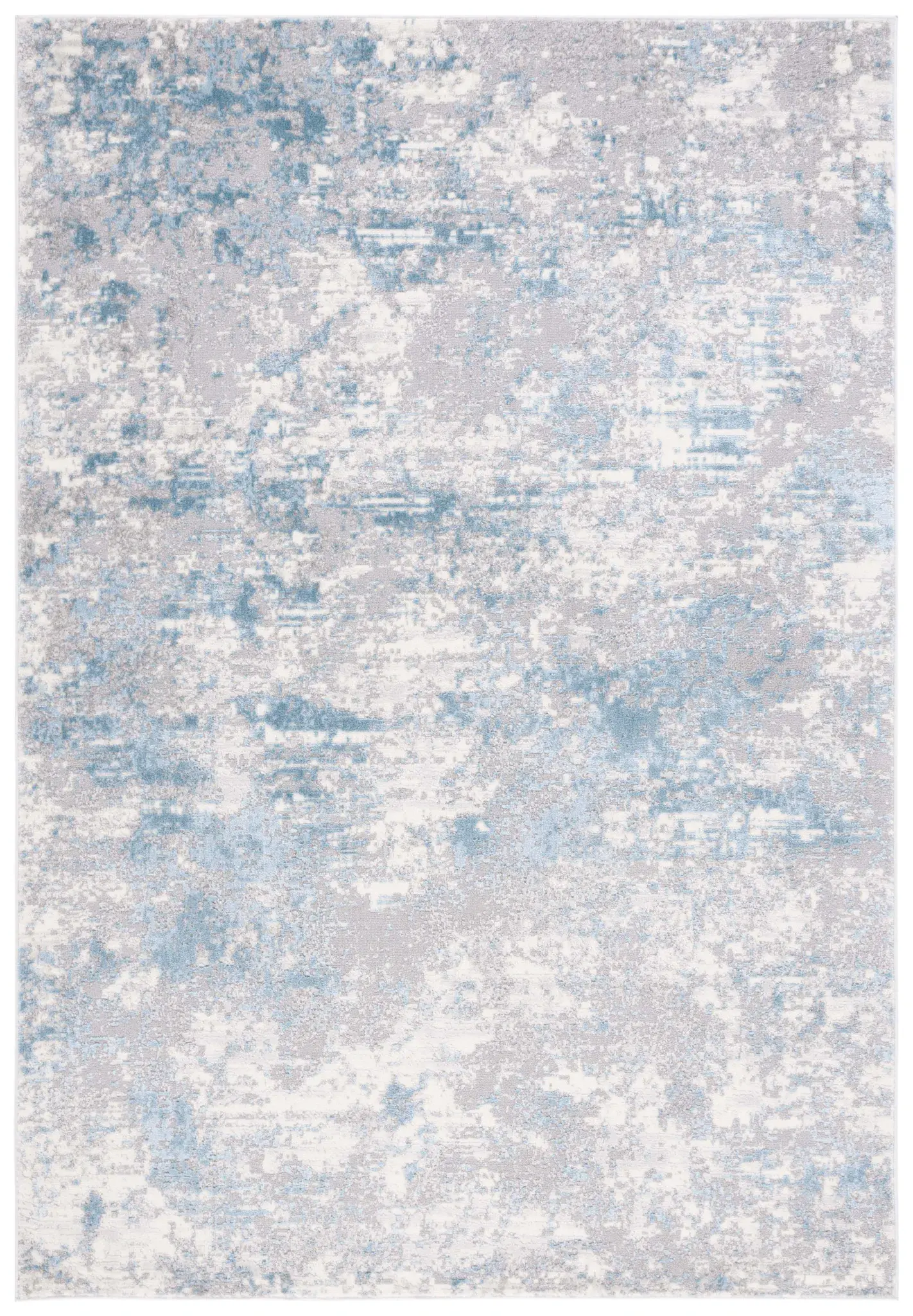 Lagoon Striated Abstract Rug