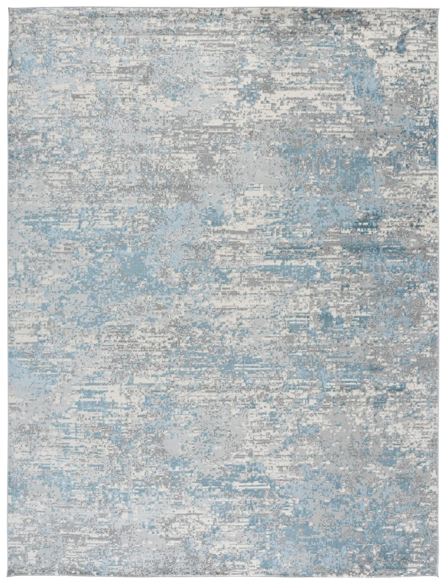 Lagoon Striated Abstract Rug