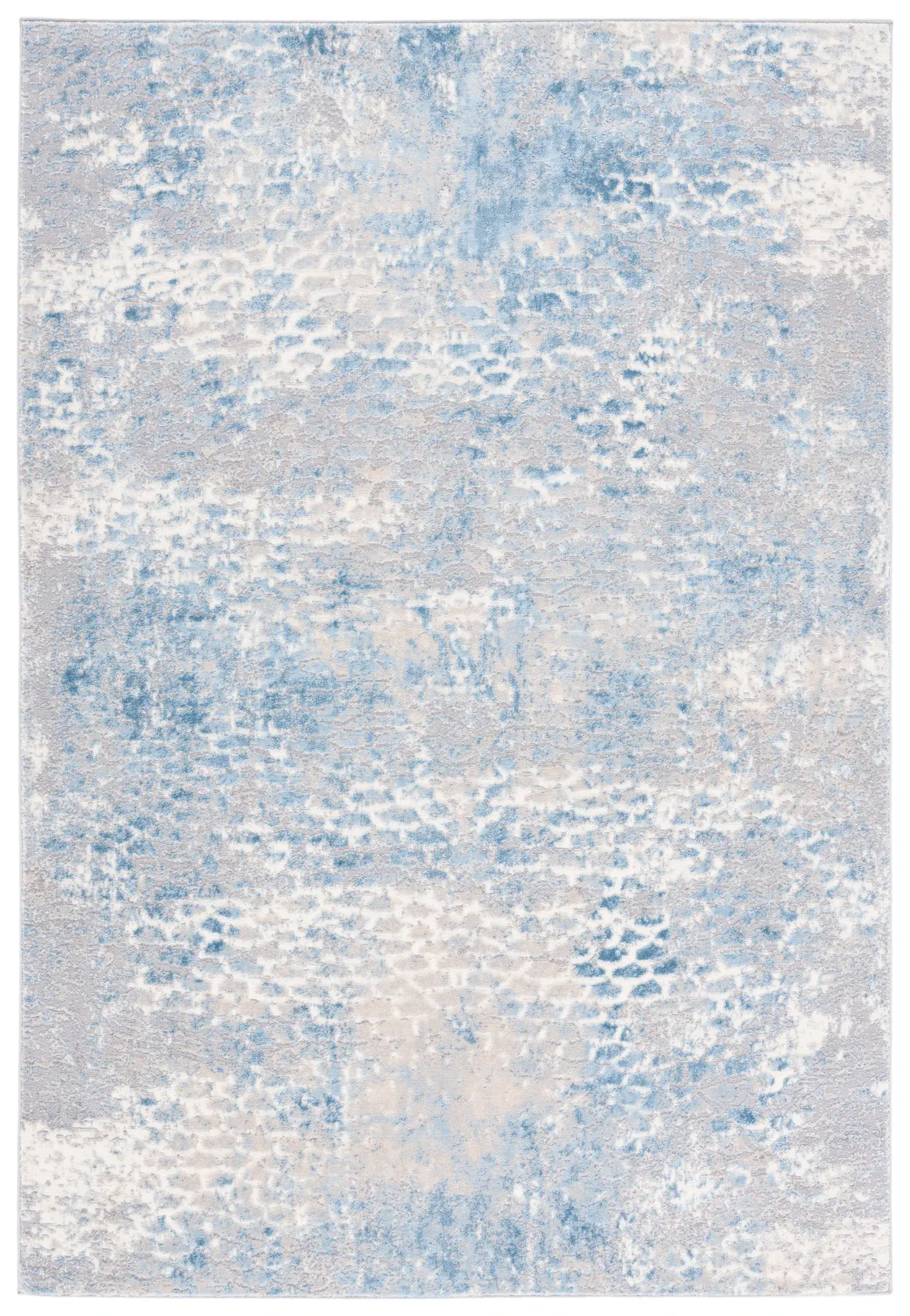 Lagoon Textured Abstract Rug