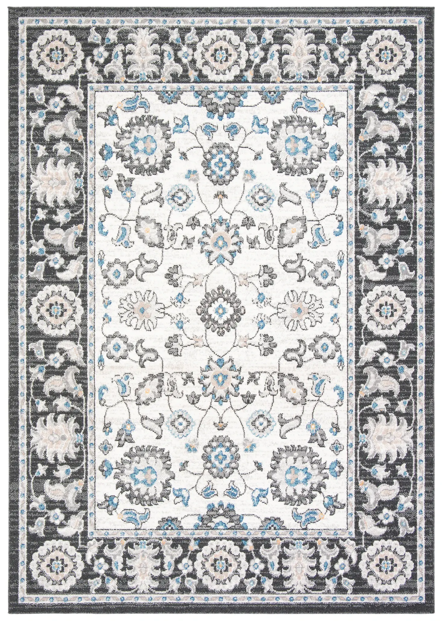 Liberty Floral Border Rug