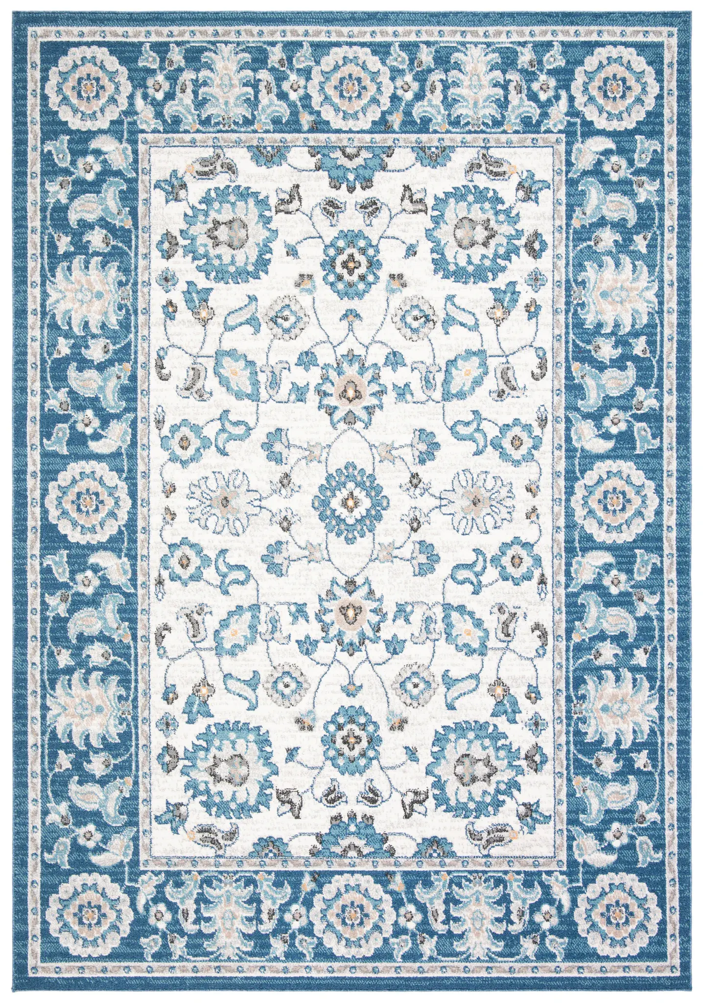 Liberty Floral Border Rug
