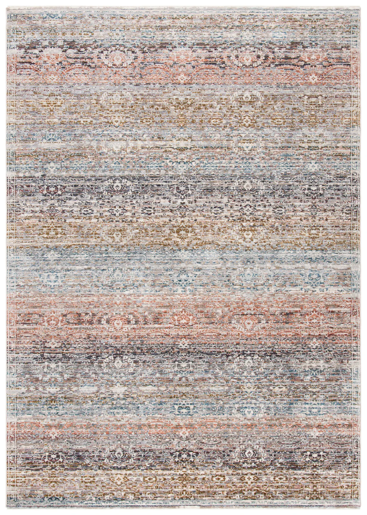 Limitee Distressed Stripe Rug
