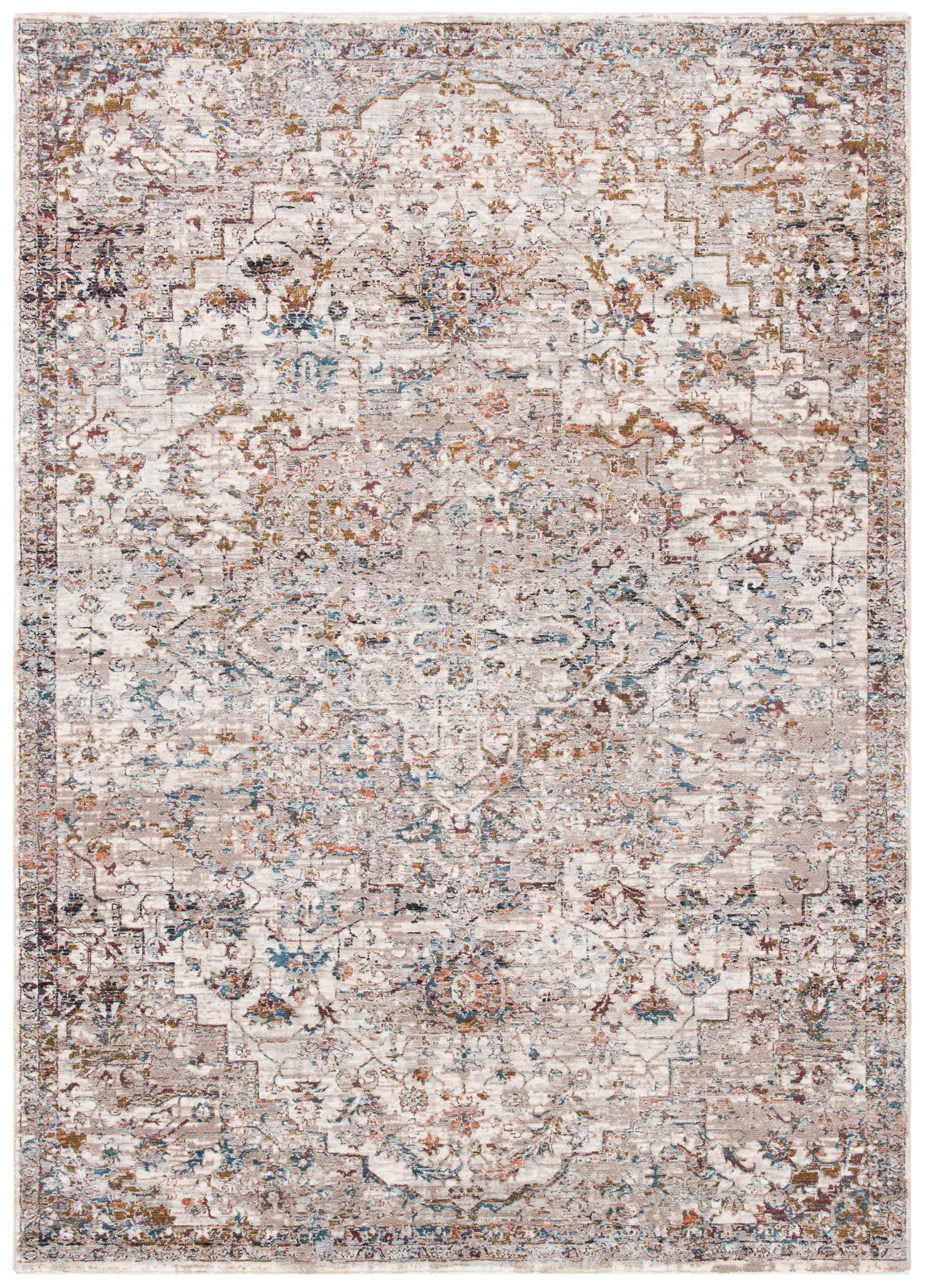 Limitee Distressed Medallion Rug