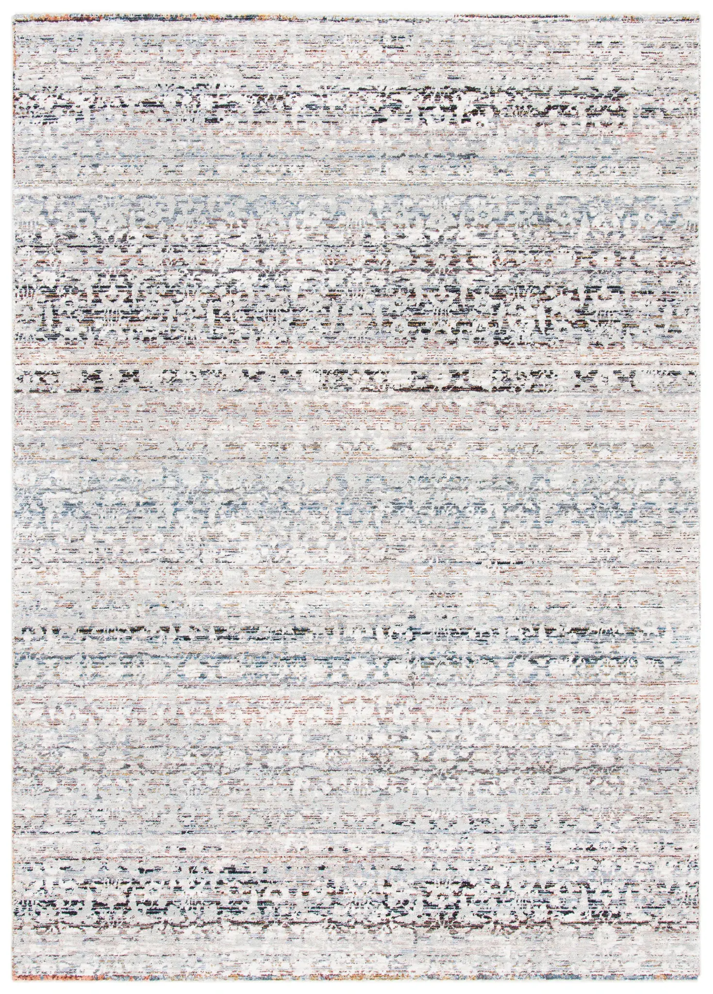 Limitee Distressed Banded Rug
