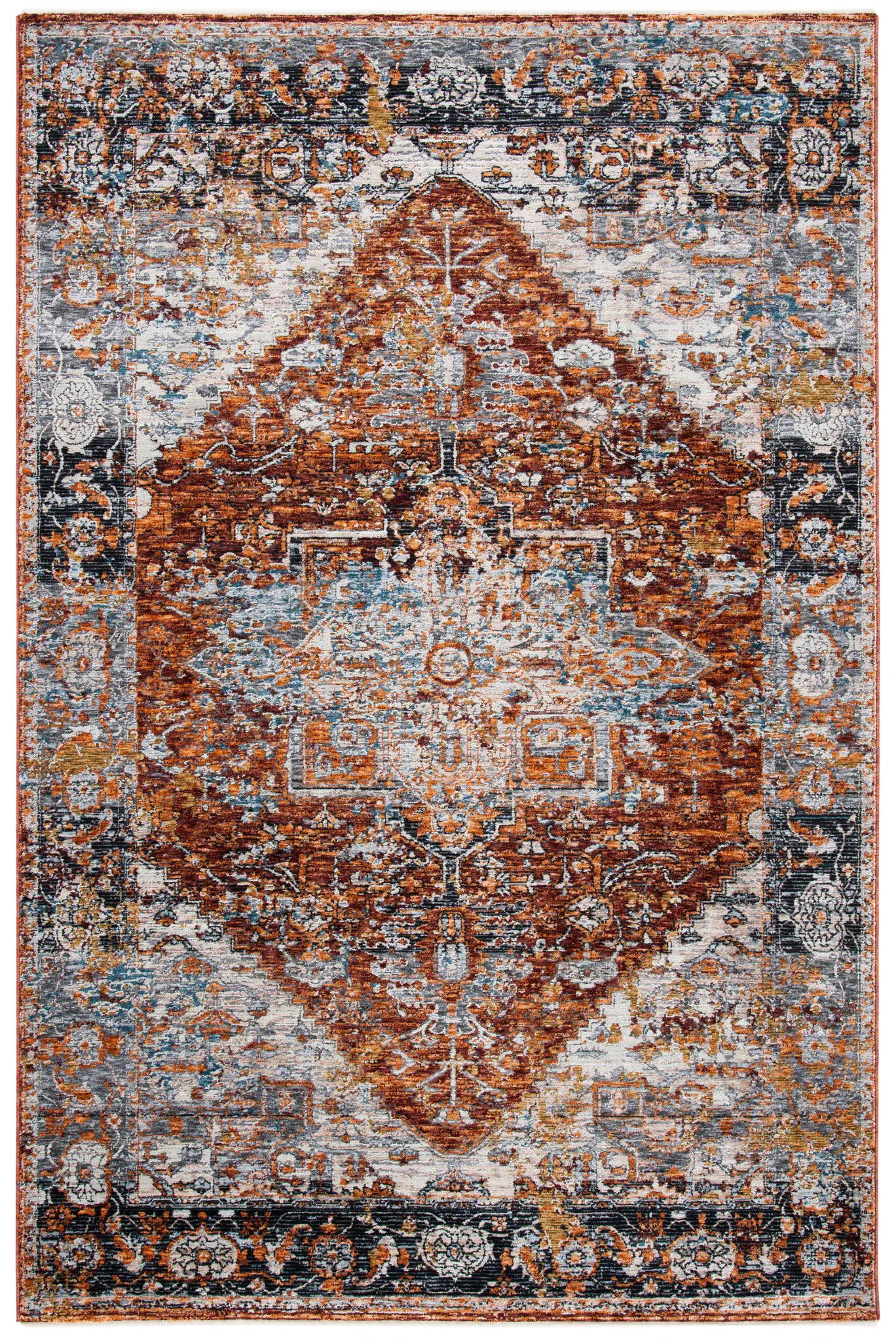 Limitee Large Diamond Medallion Rug