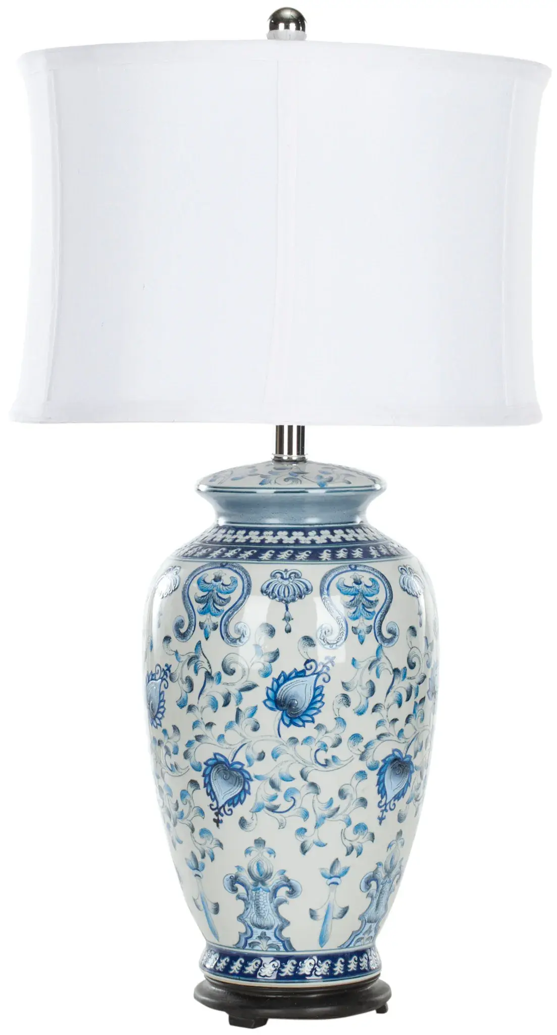 Blue/White Lamp