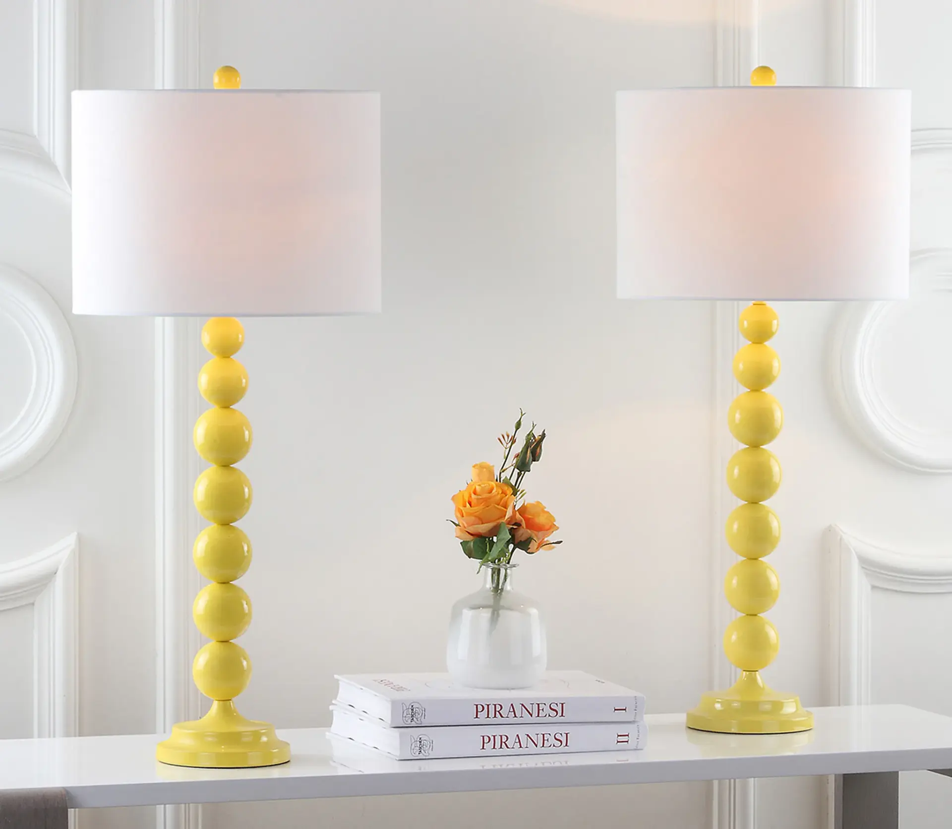 Jenna Stacked Ball Table Lamp (Set Of 2)