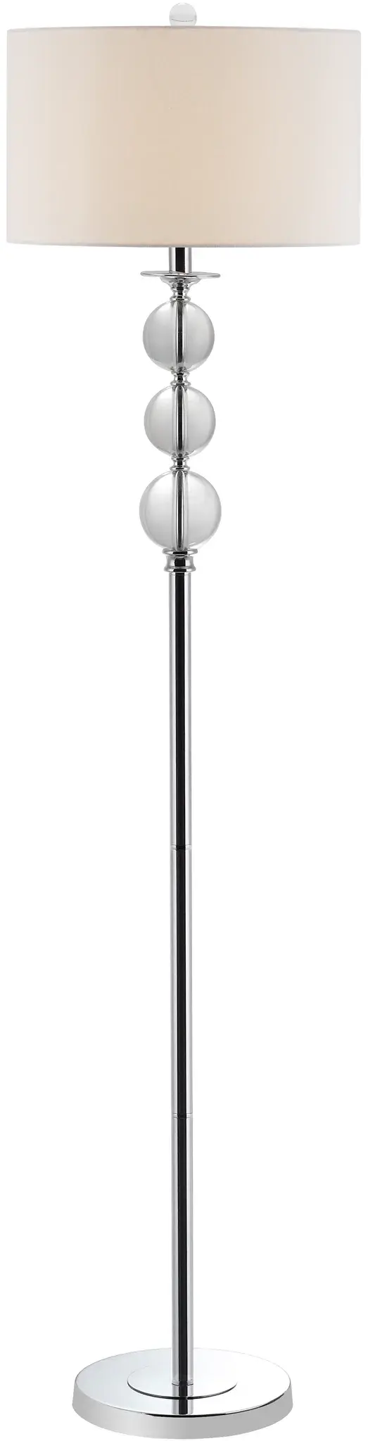 Pipa Glass Globe Floor Lamp