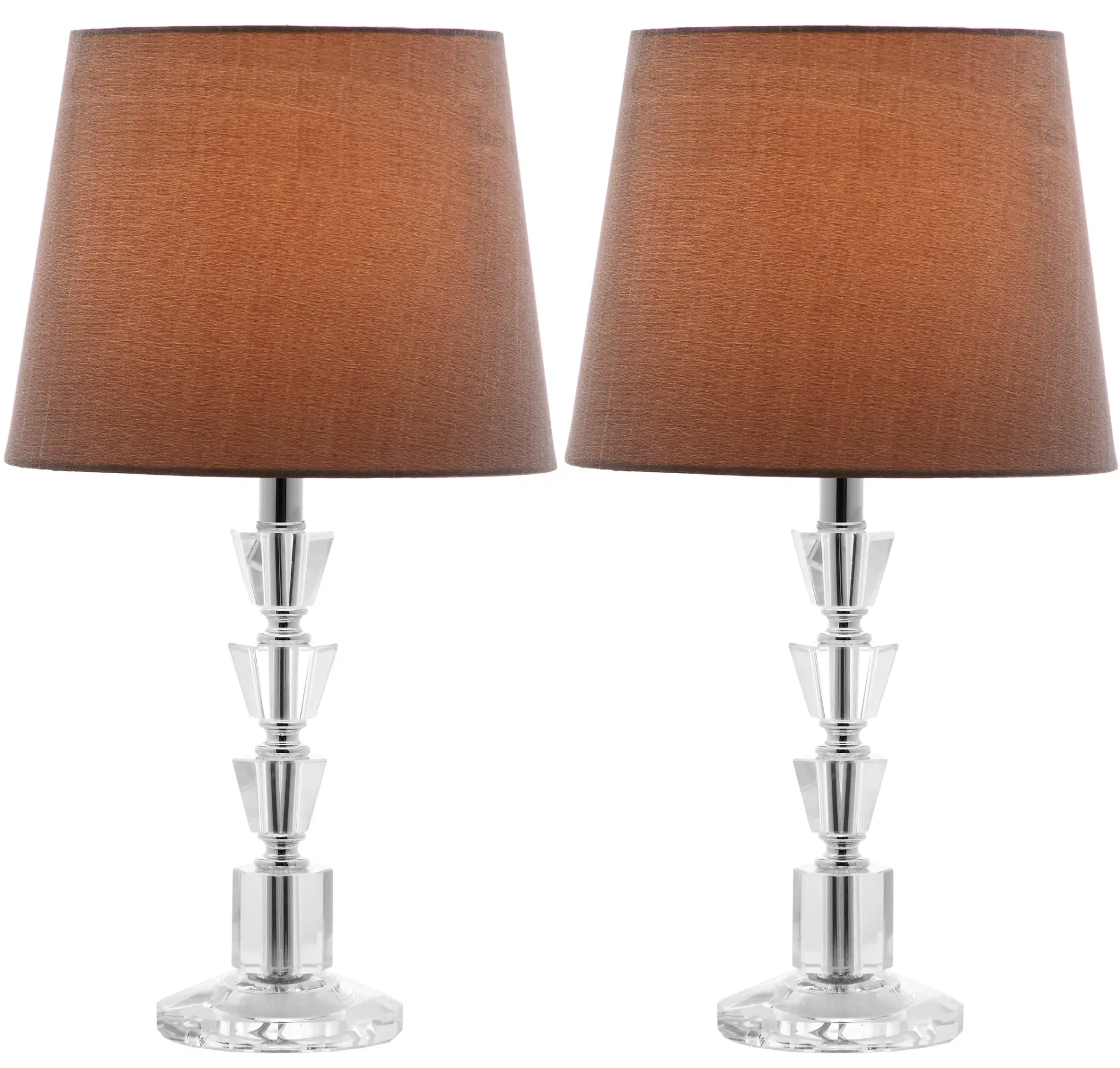 Harlow Tiered Crystal Lamp (Set Of 2)