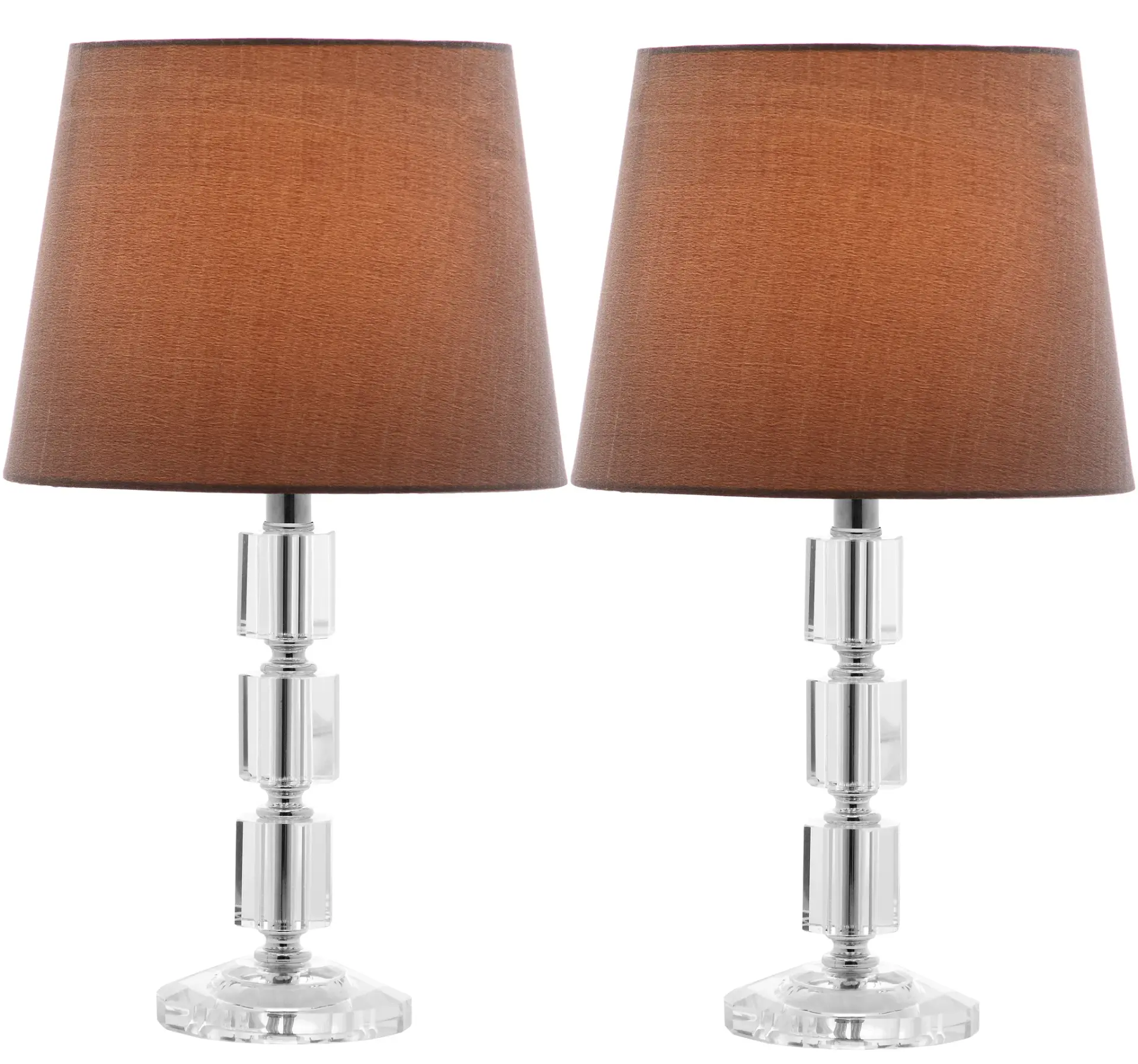 Erin Crystal Cube Lamp (Set Of 2)