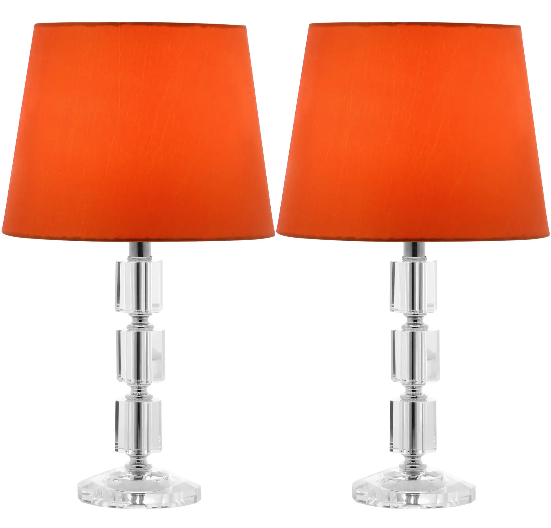 Erin Crystal Cube Lamp (Set Of 2)