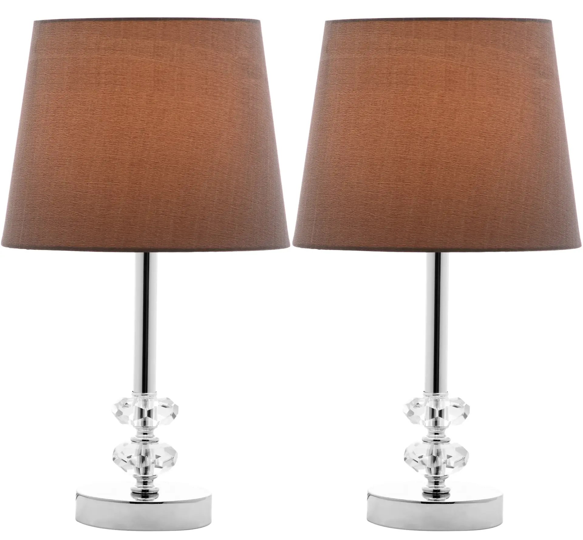 Ashford Crystal Orb Lamp (Set Of 2)