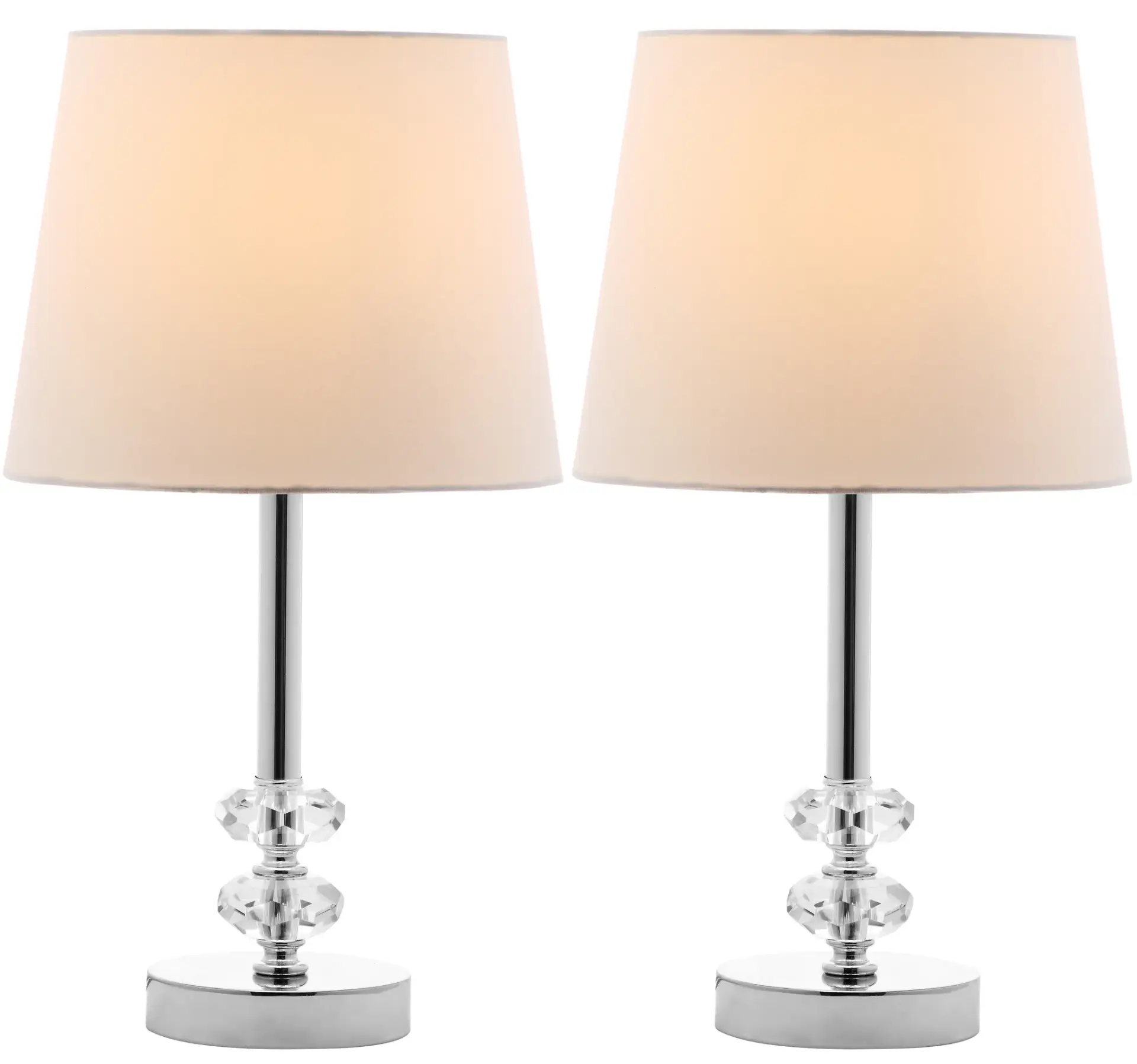 Ashford Crystal Orb Lamp (Set Of 2)