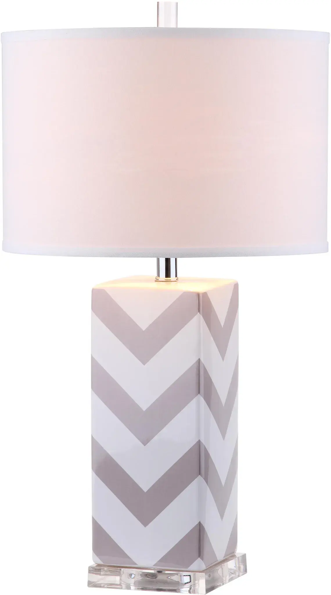 Chevron Stripe Table Lamp (Set of 2)