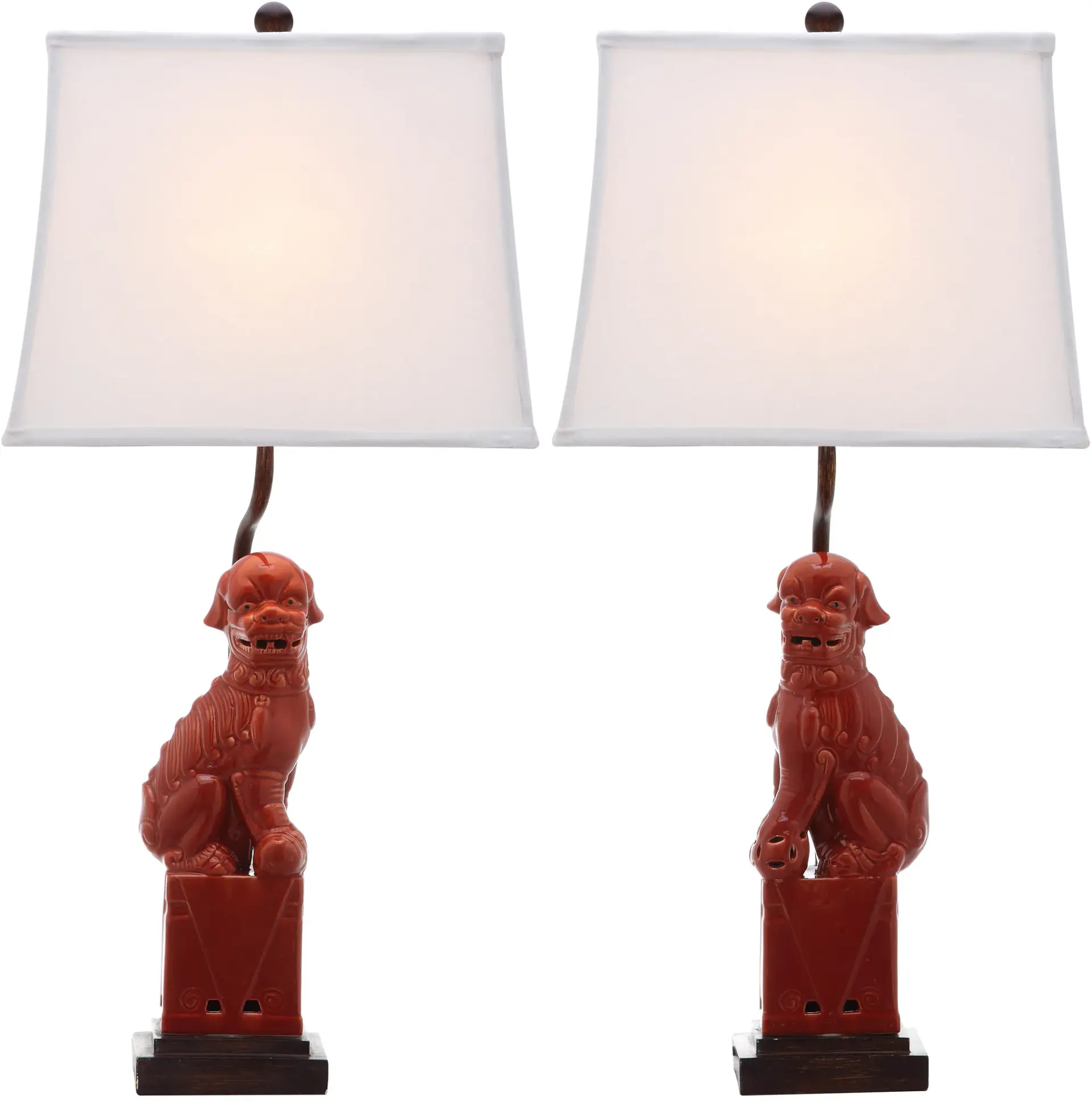 Foo Dog Table Lamp (Set Of 2)