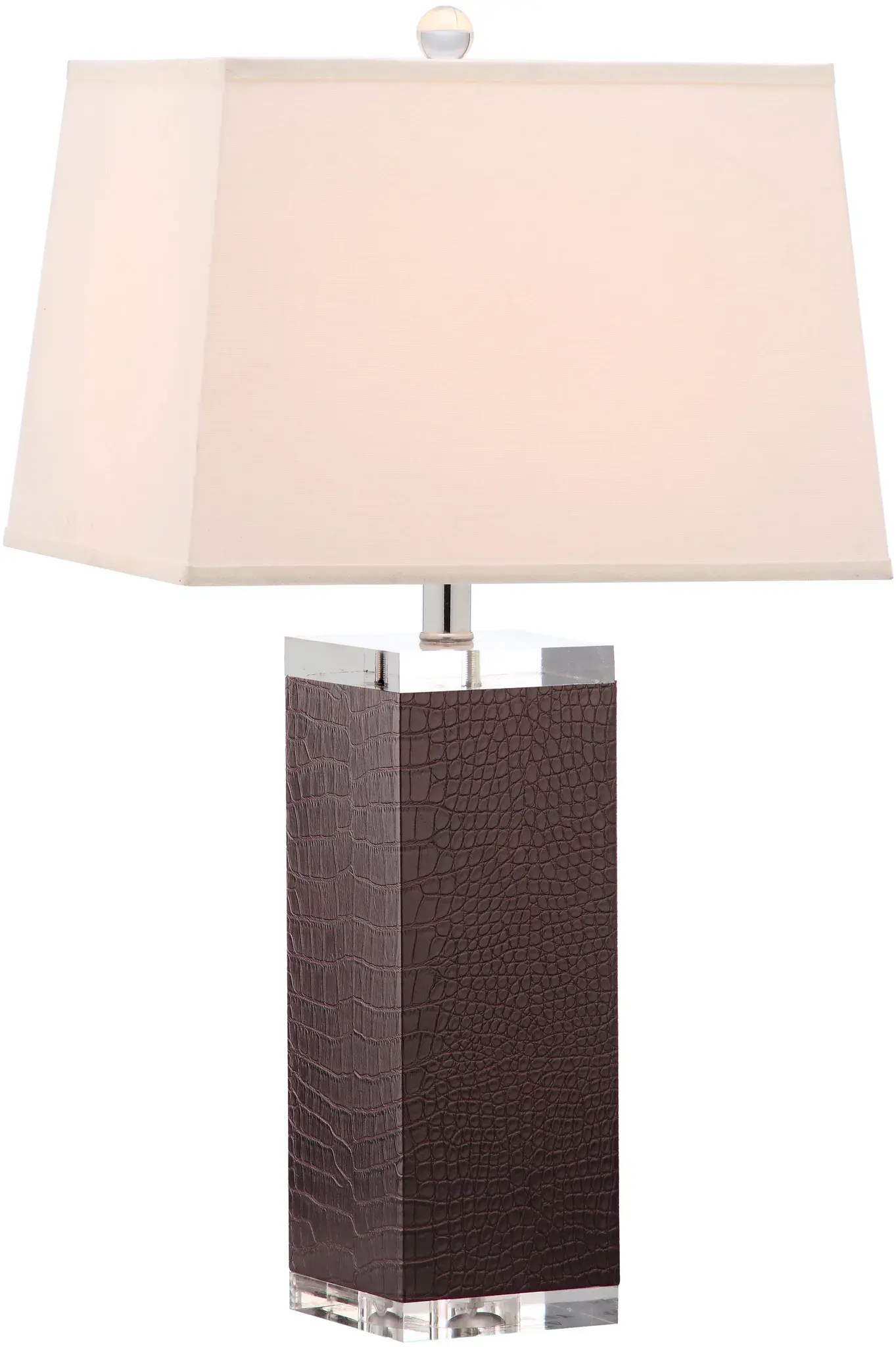Deco Leather Table Lamp (Set Of 2)