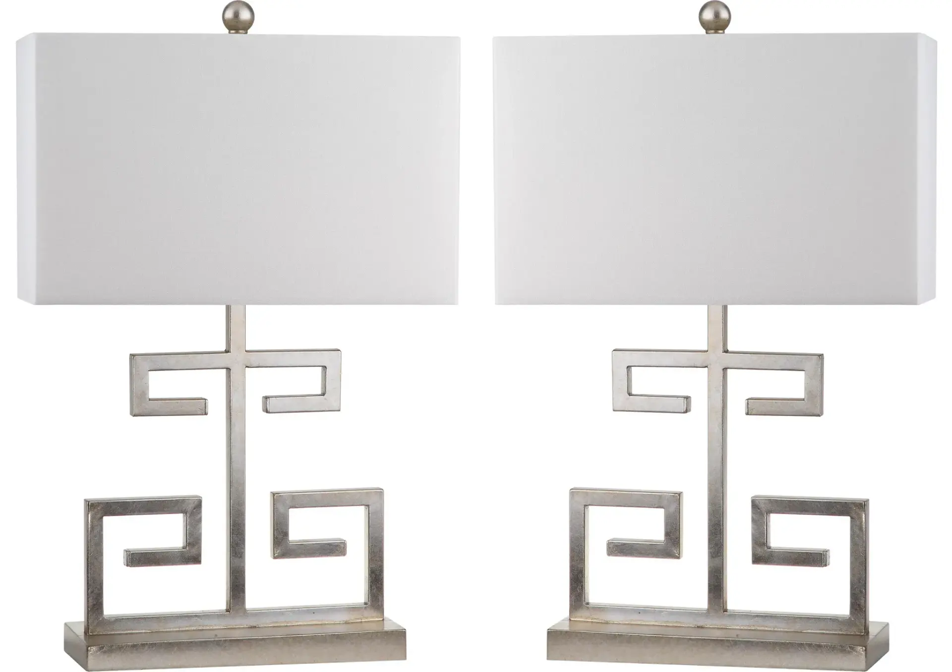 Greek Key Table Lamp (Set of 2)