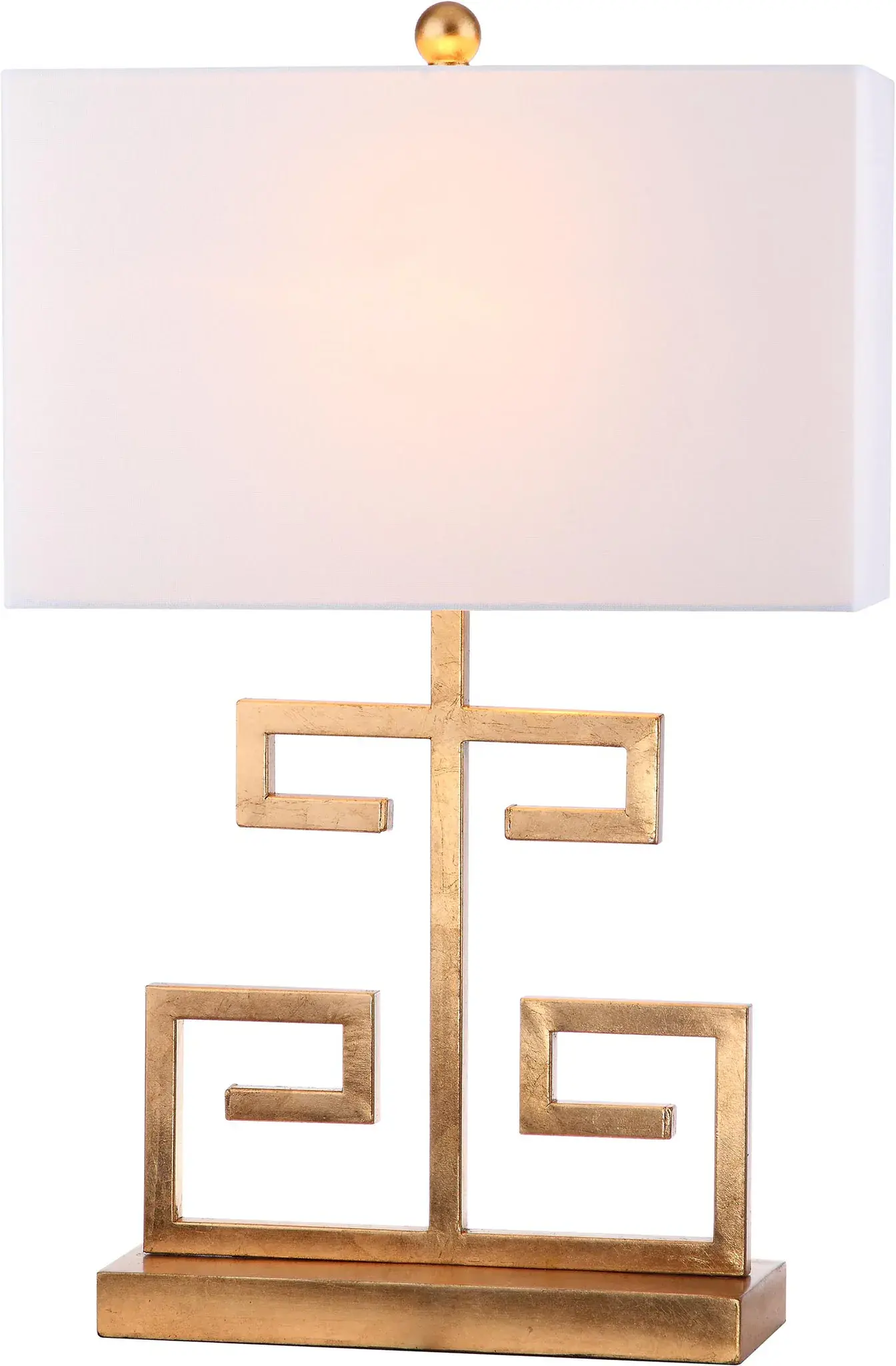 Greek Key Table Lamp (Set of 2)