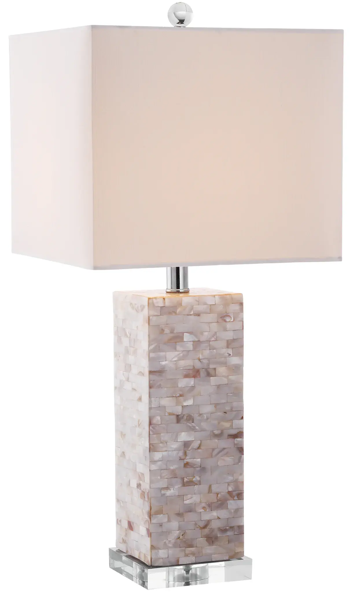 Homer Shell/Acrylic Lamp (Set Of 2)
