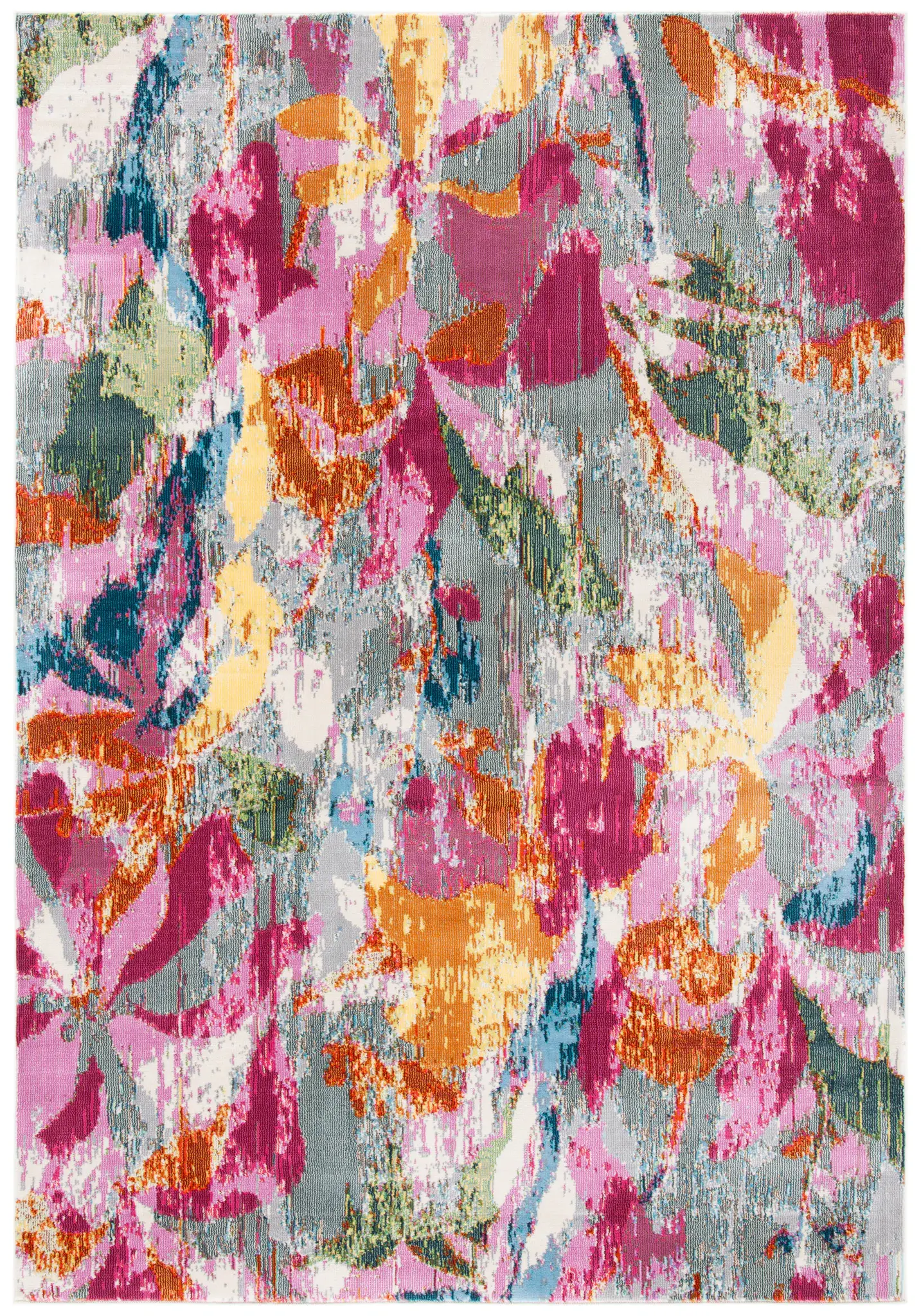 Lillian Abstract Floral Rug