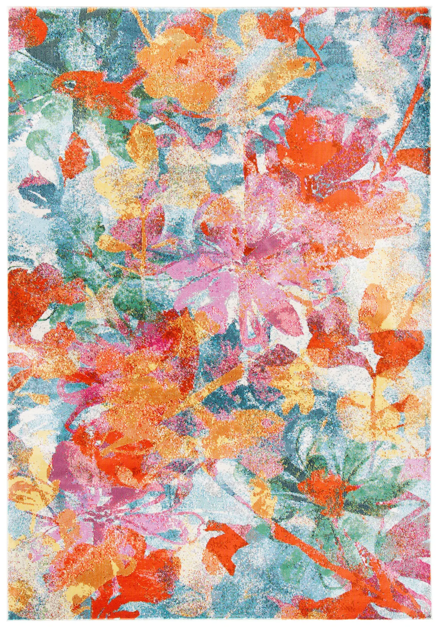 Lillian Modern Botanical Rug