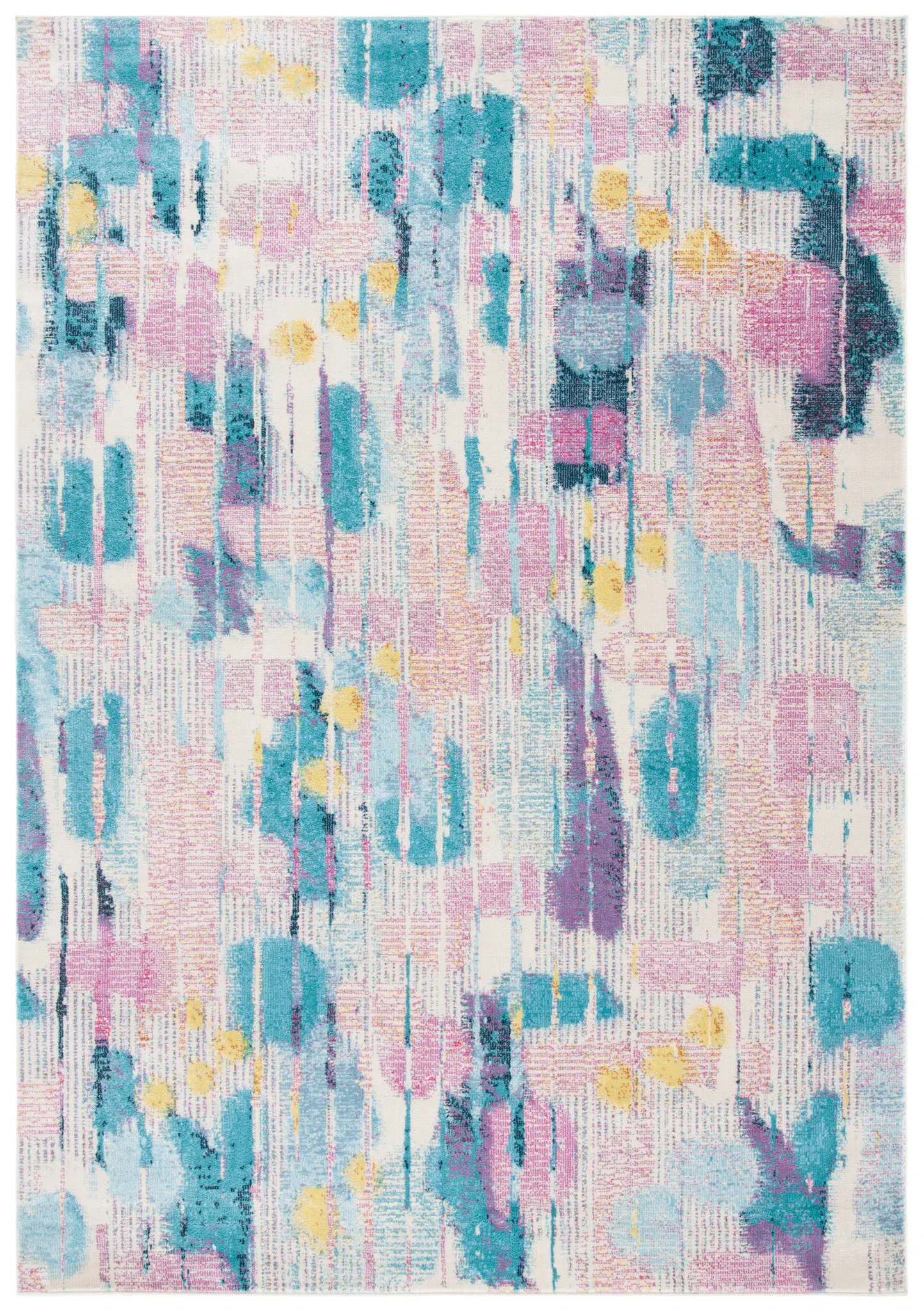 Lillian Abstract Brushstroke Rug