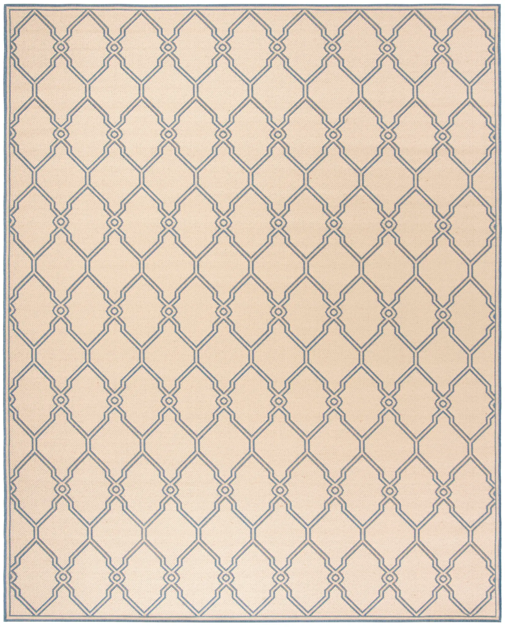 Linden Geometric Trellis Outdoor Rug