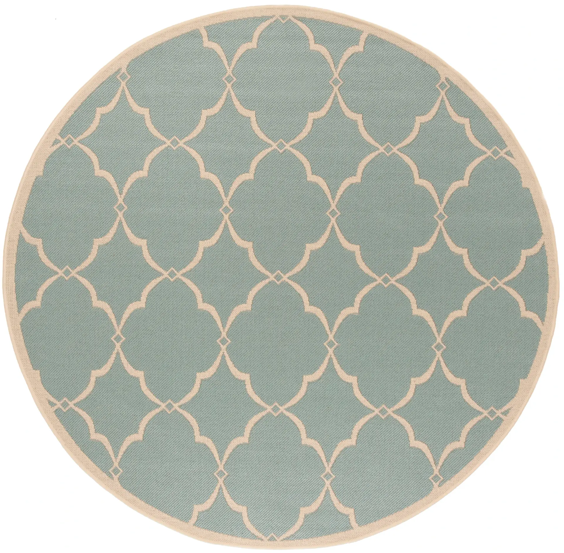 Linden Moroccan Quatrefoil Outdoor Rug