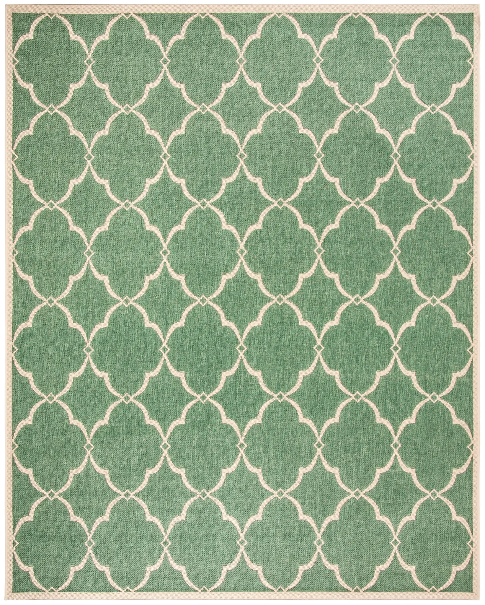 Linden Moroccan Quatrefoil Outdoor Rug
