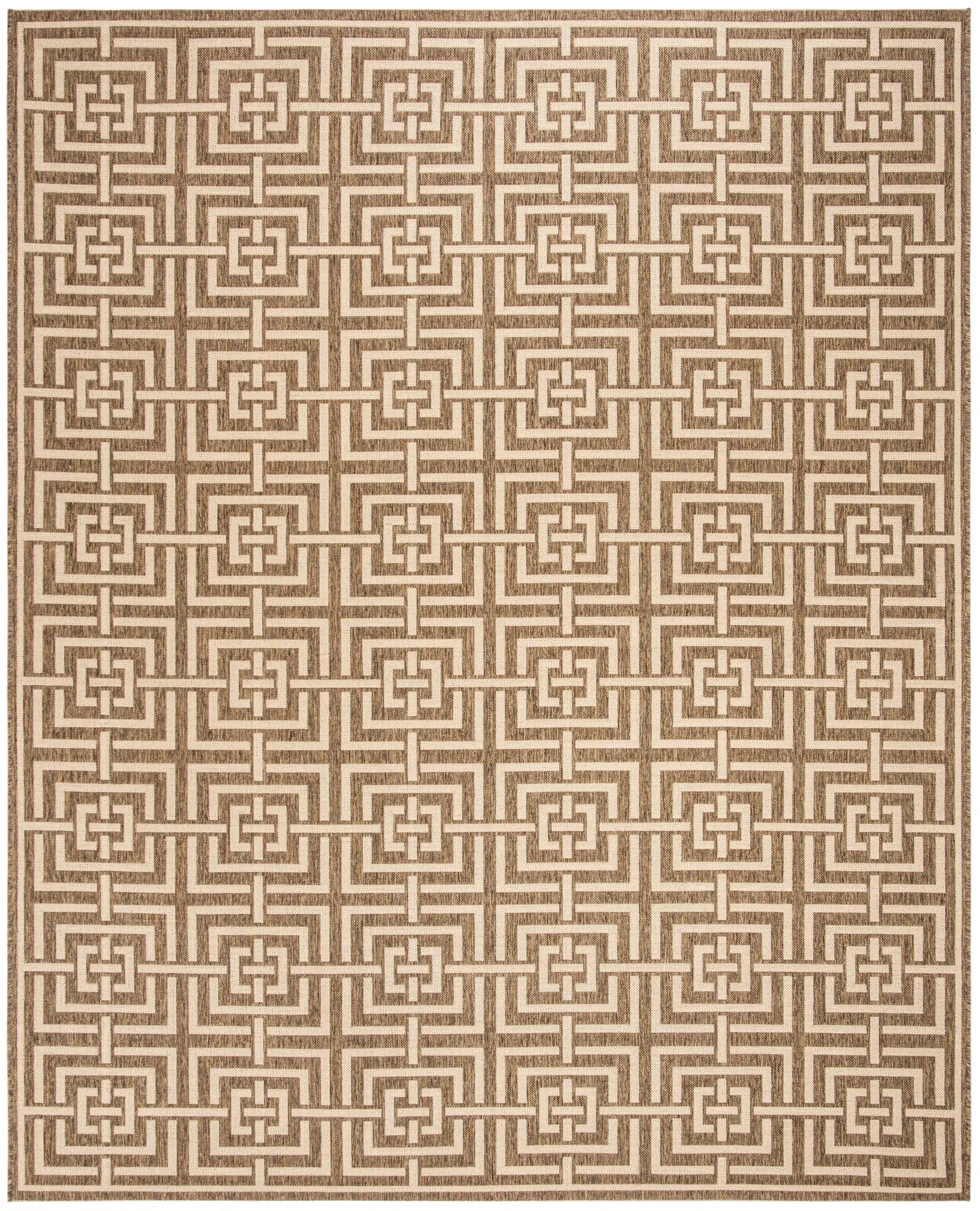 Linden Interlocking Square Outdoor Rug