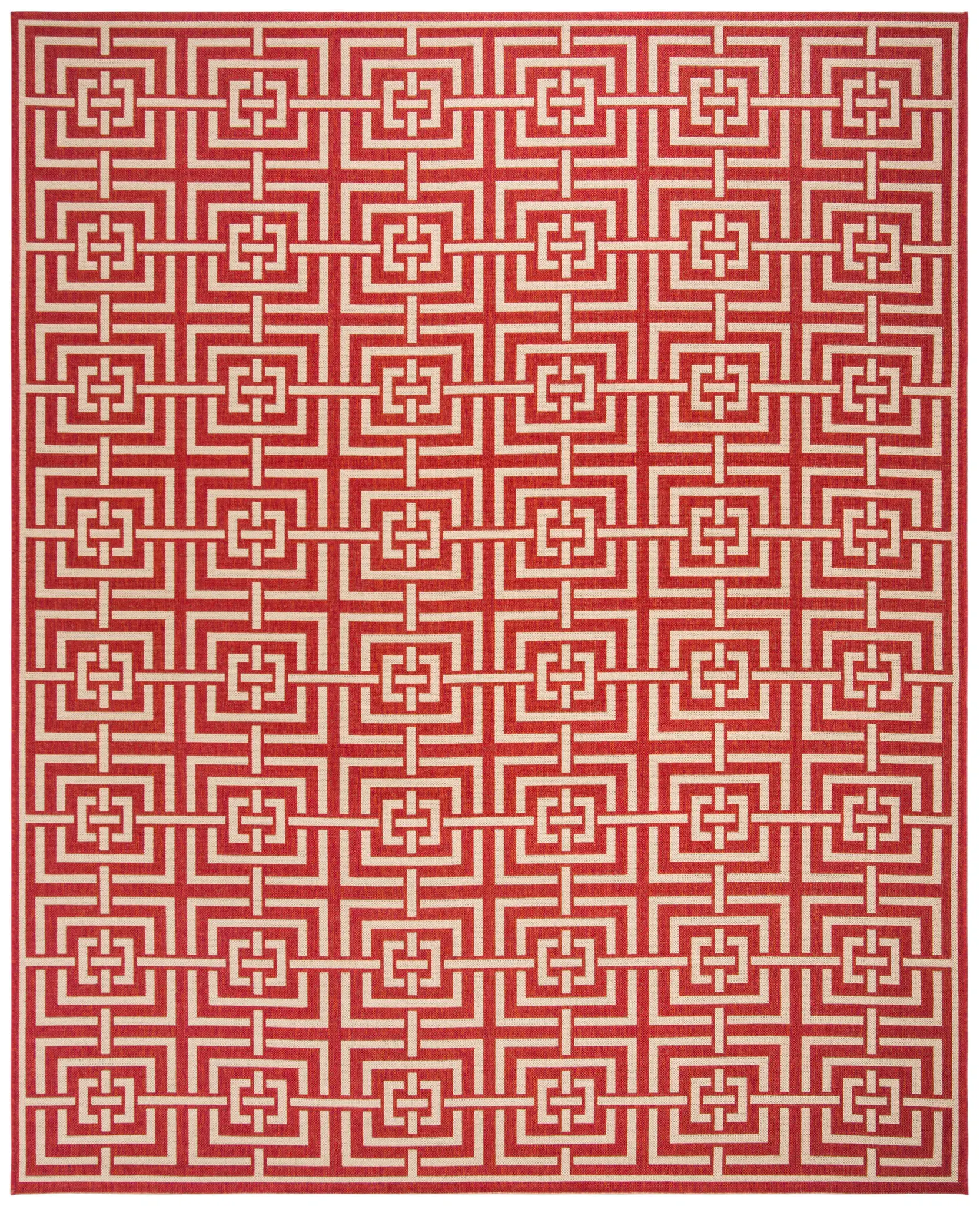 Linden Interlocking Square Outdoor Rug