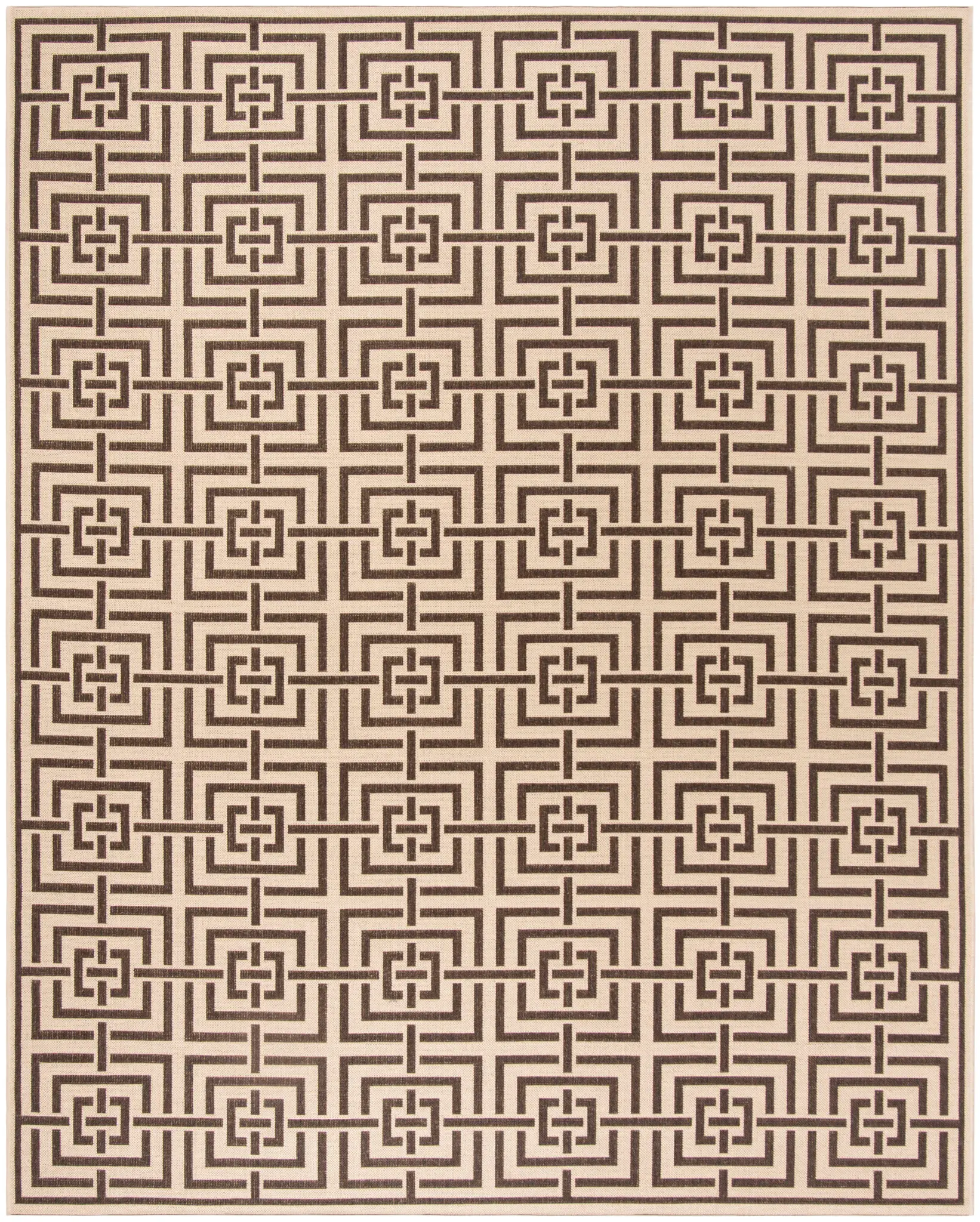 Linden Interlocking Square Outdoor Rug