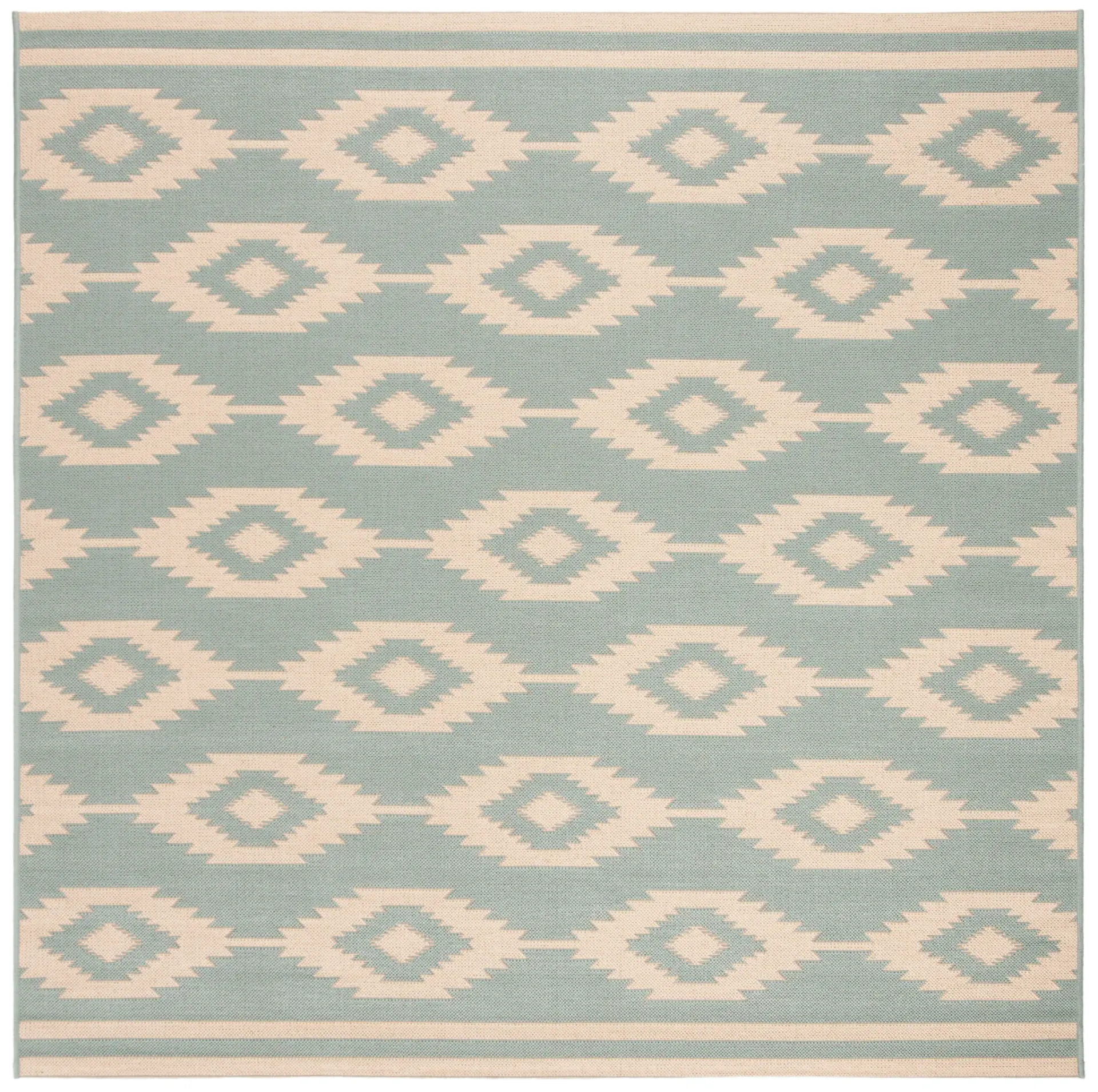 Linden Tribal Diamond Outdoor Rug