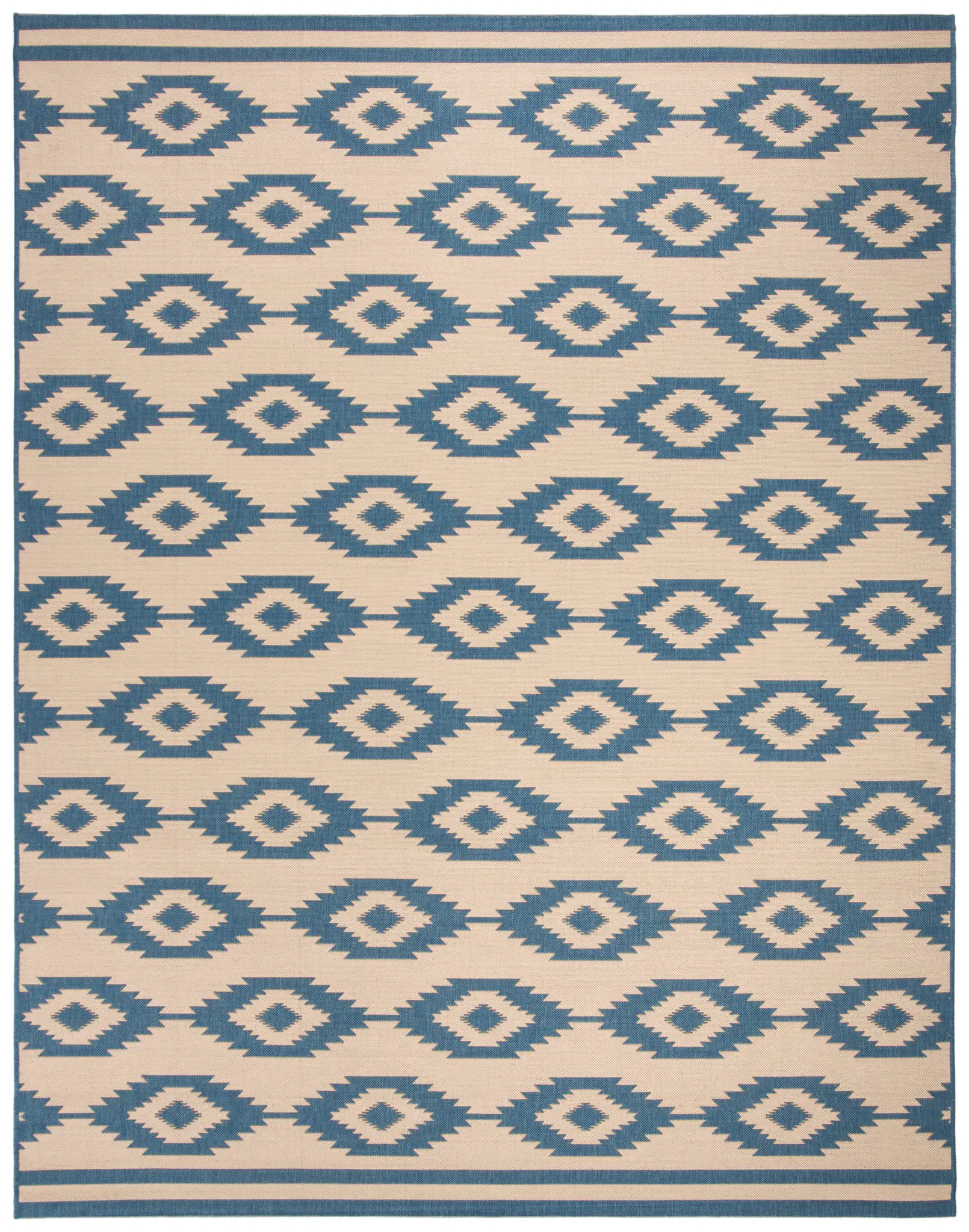 Linden Tribal Diamond Outdoor Rug