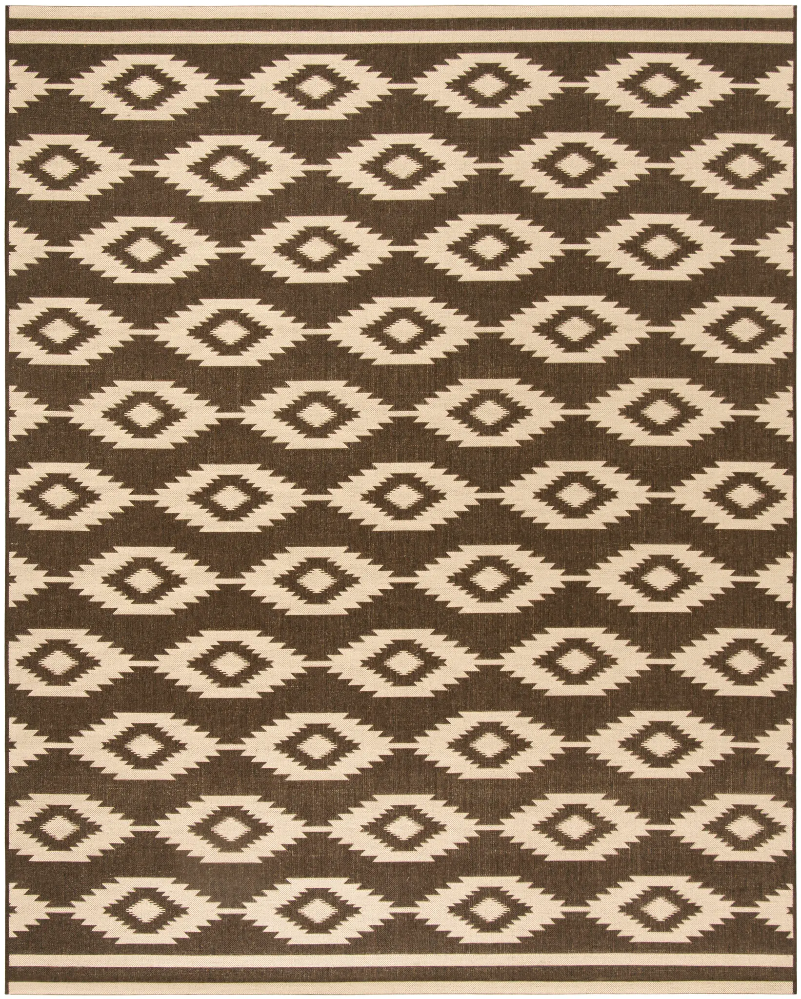 Linden Tribal Diamond Outdoor Rug