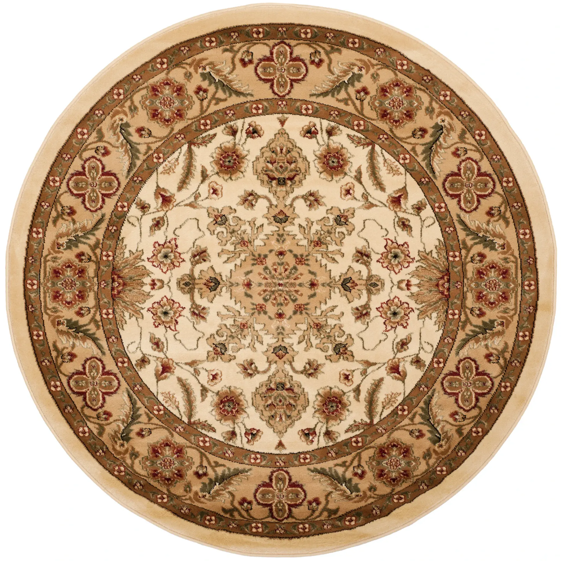 Lyndhurst Floral Medallion Bordered Rug