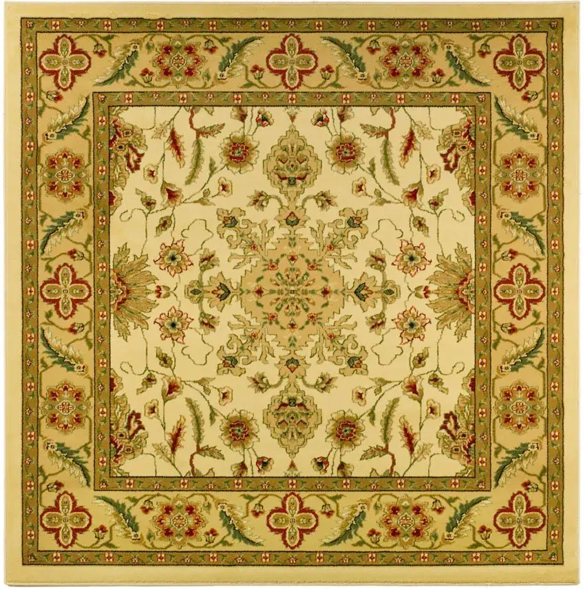 Lyndhurst Floral Medallion Bordered Rug