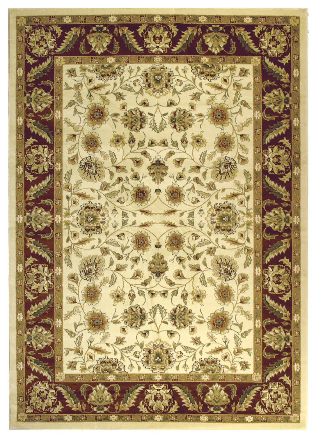 Lyndhurst Classic Floral Bordered Rug
